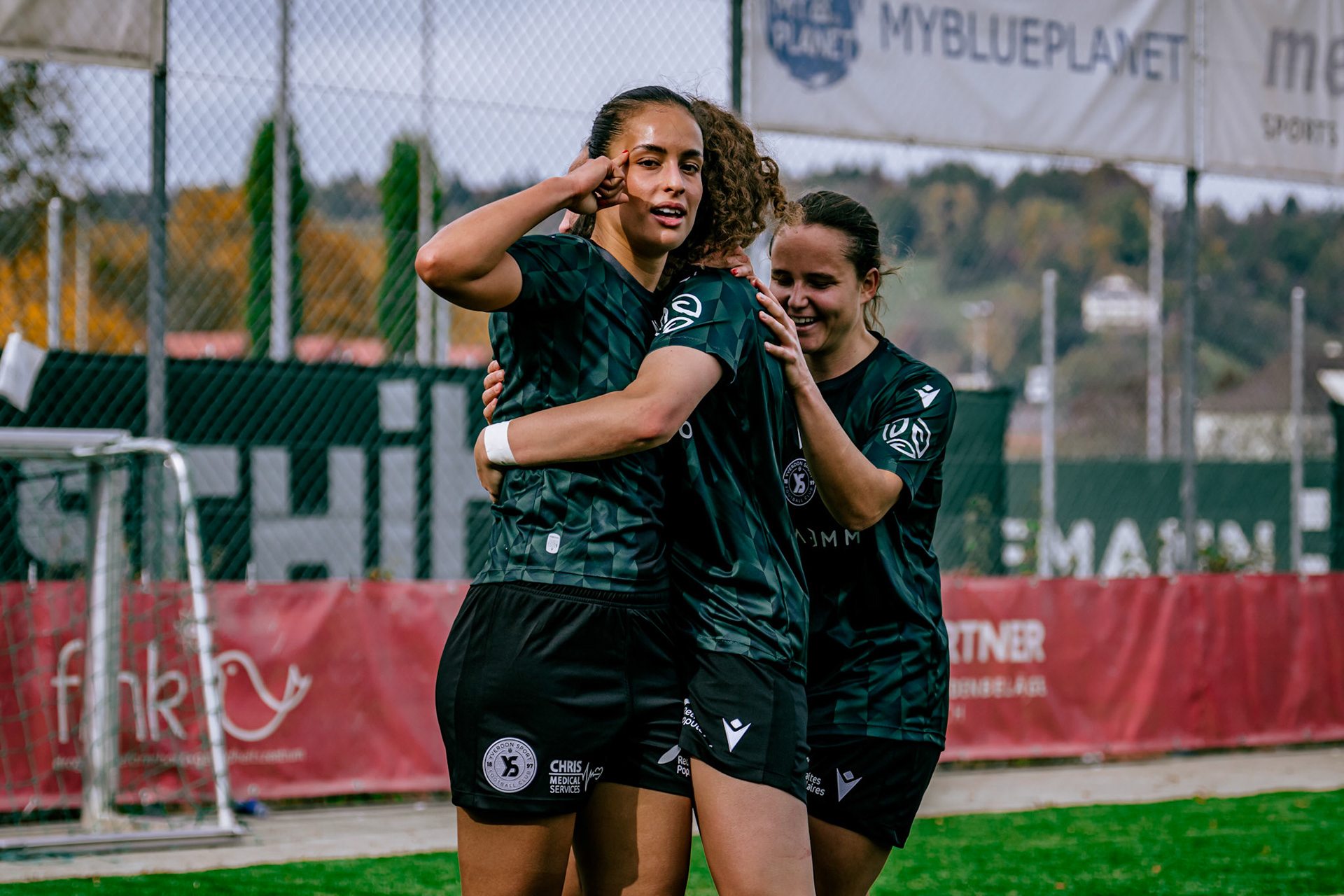 Match de championnat LNB Féminine opposant le FC Winterthur et Yverdon Sport FC au Schützenwiese, Winterthur. (Christian António/LibsVisuals.com)