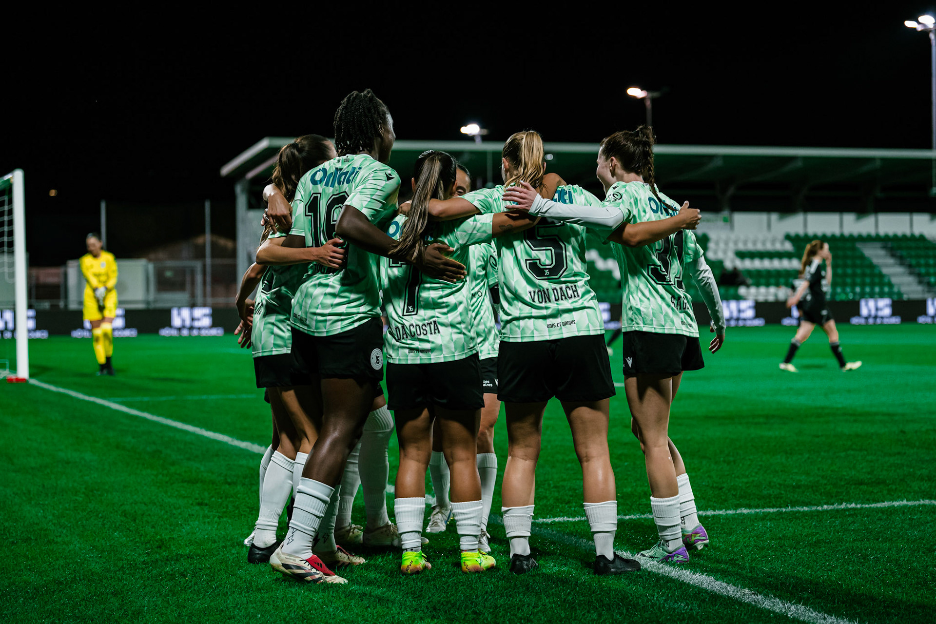 Match de championnat LNB (féminine) opposant Yverdon Sport FC et FC Wil 1900 au Stade Municipal, Yverdon. (Christian António/LibsVisuals.com)