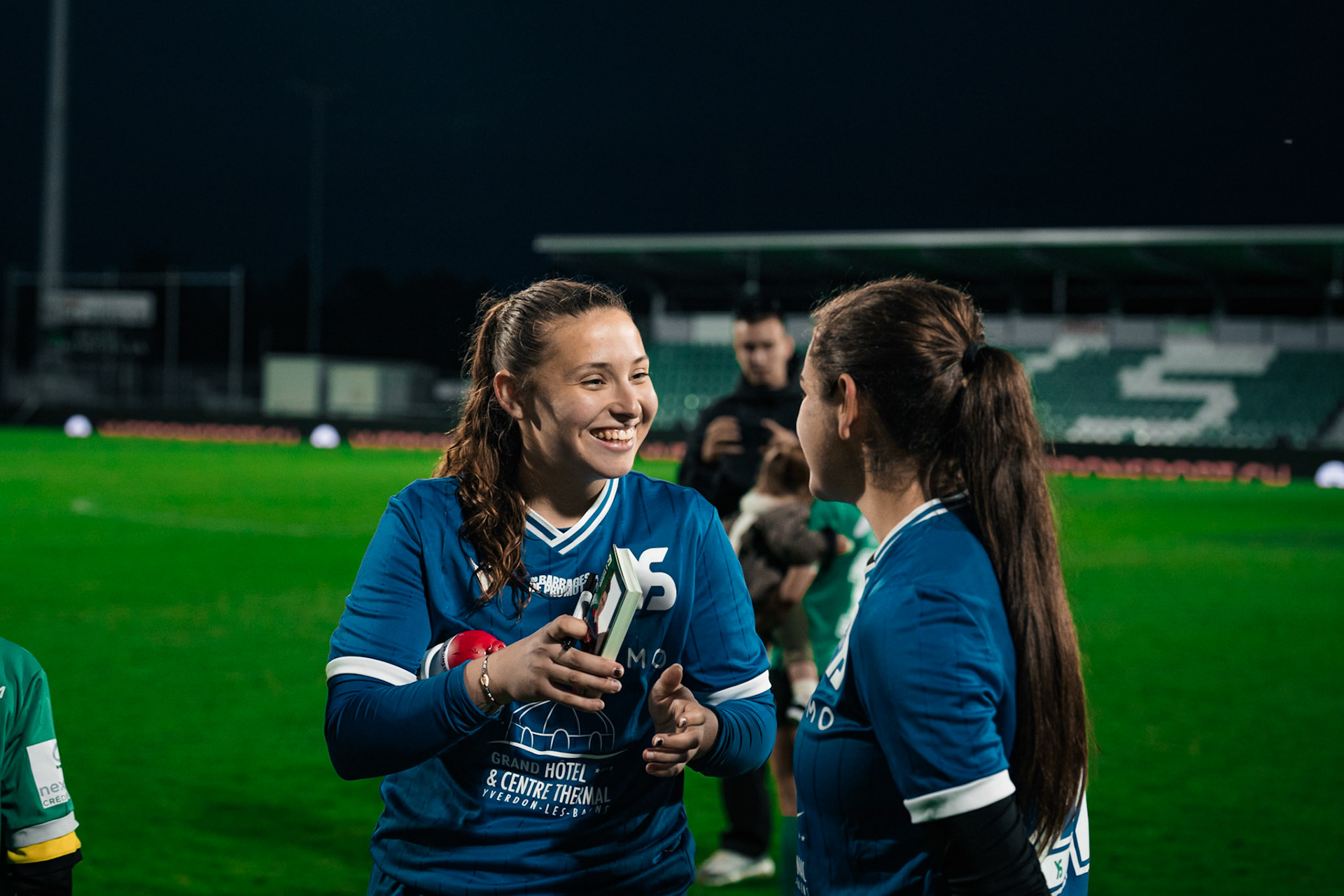 Yverdon Sport FC et Frauenteam Thun Berner-Oberland au Stade Municipal. (Christian António/LibsVisuals.com)