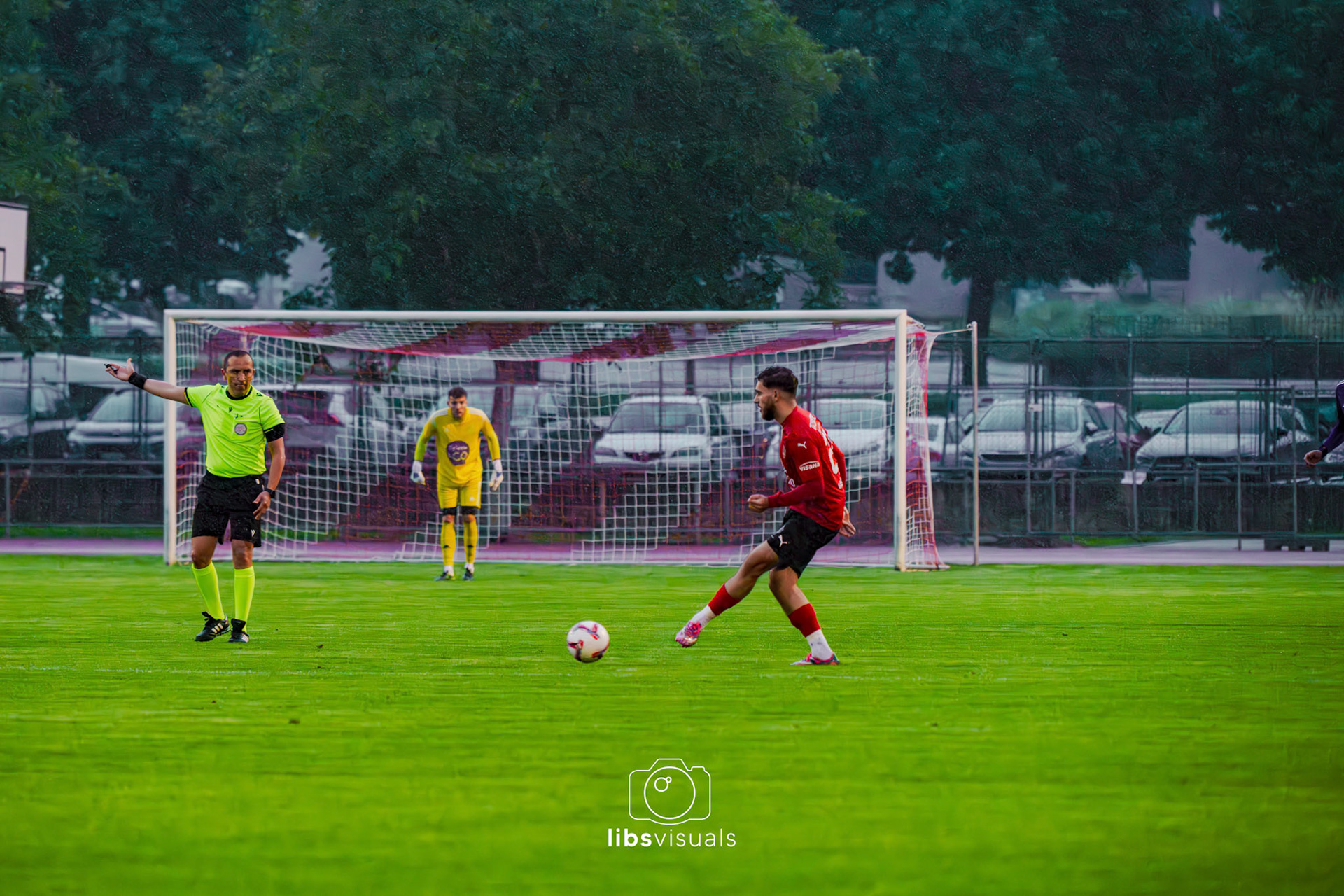 Match de barrage - Promotion 3ème ligue FC Iliria Payerne - FC Champvent au Stade Municipal à Payerne