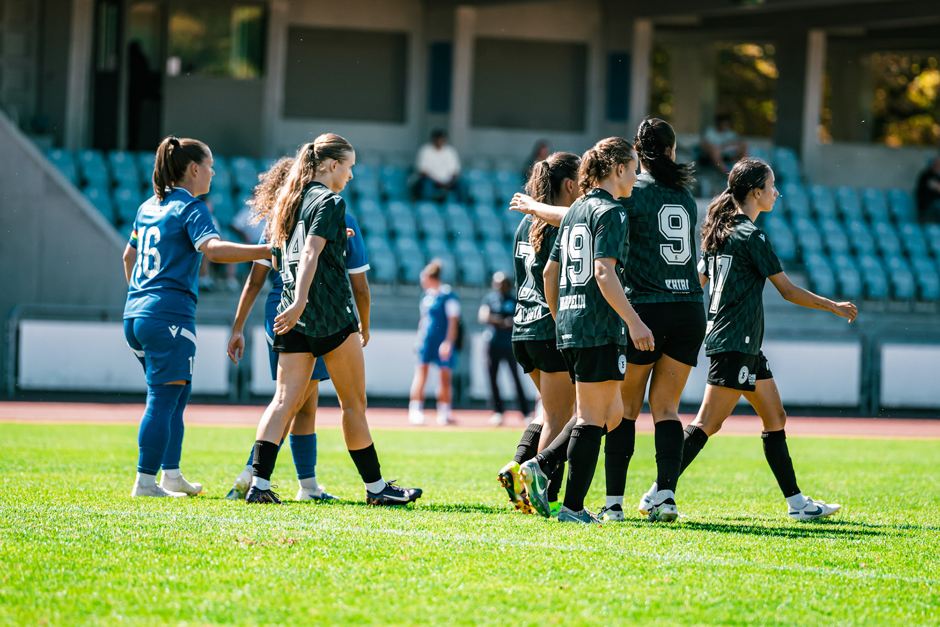 Match AXA Women’s Cup opposant FC Concordia Basel - Yverdon Sport FC au Sportanlagen St. Jakob. (Christian António/LibsVisuals.com)