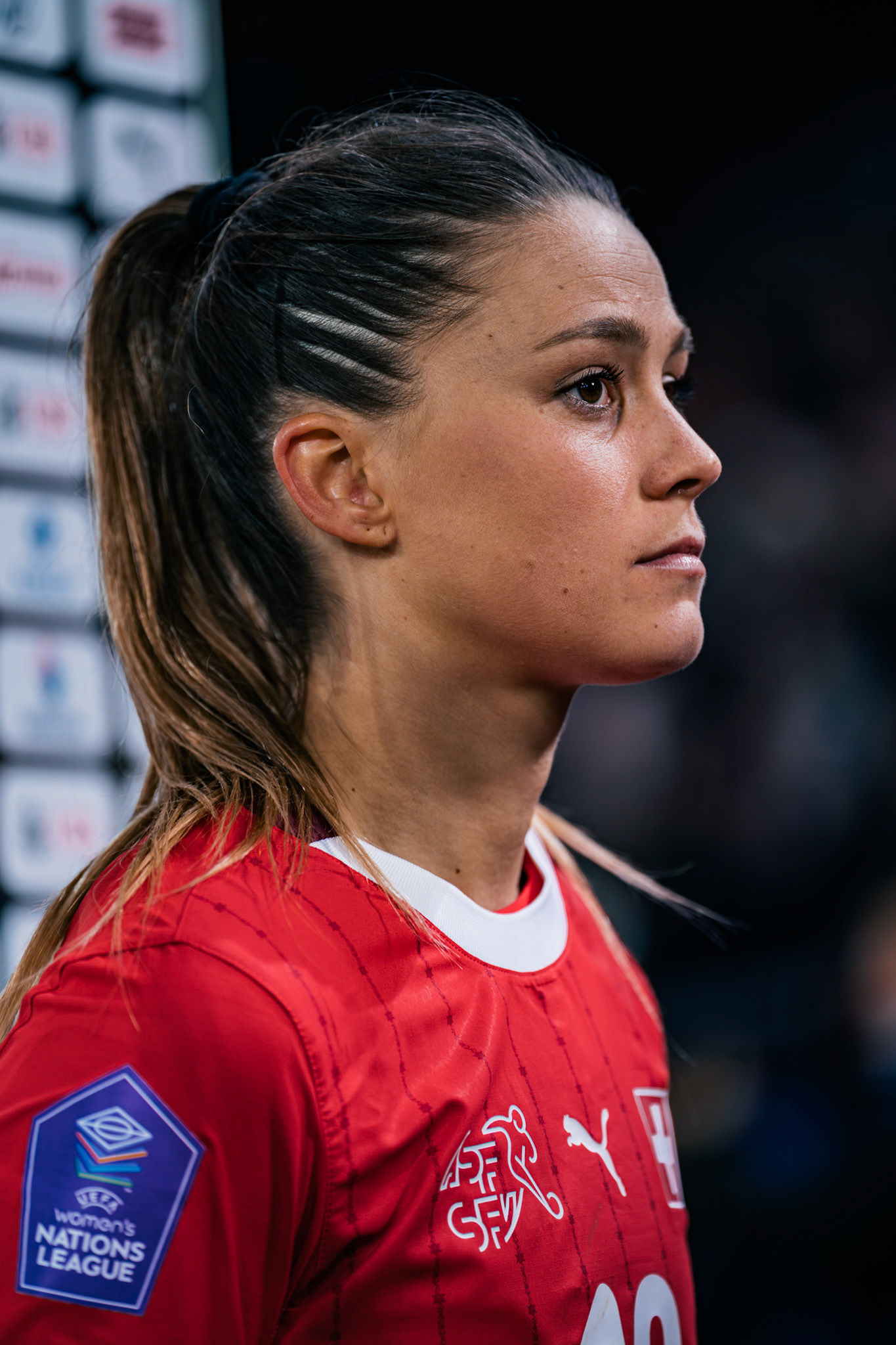 UEFA Women's Nations League Suisse - Islande au Stadion Letzigrund. (Christian António/LibsVisuals.com)