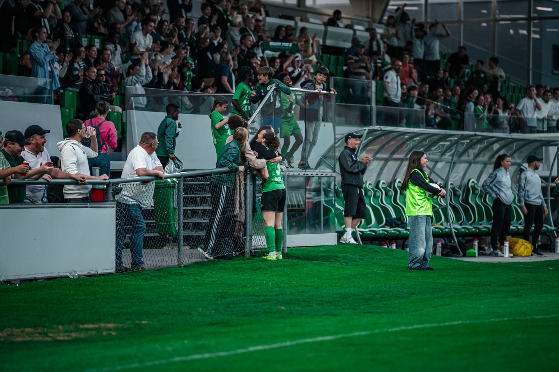 Yverdon Sport FC et FC Rapperswil-Jona au Stade Municipal. (Christian António/LibsVisuals.com)
