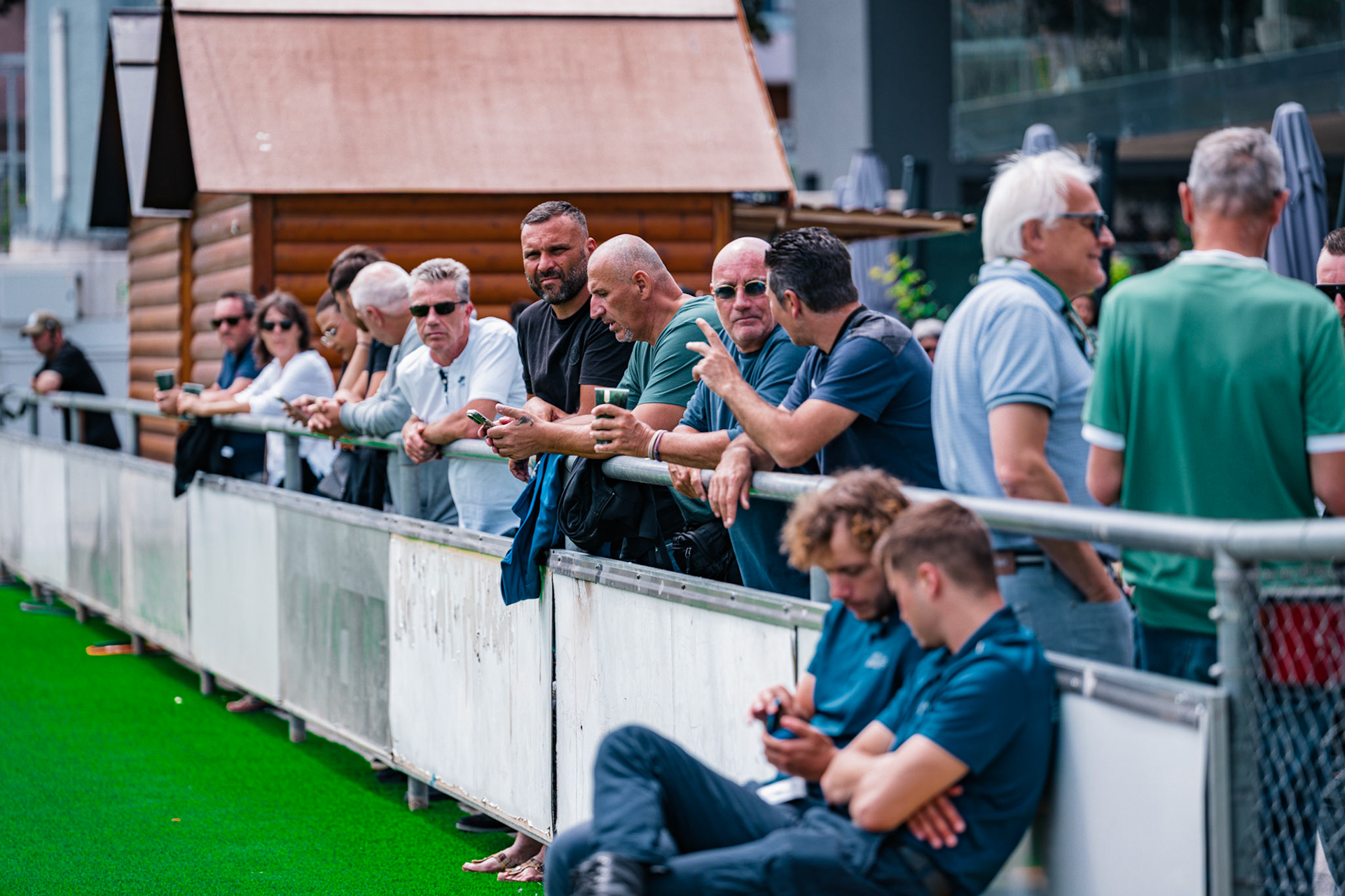 Match opposant Yverdon Sport FC face au Stade Lausanne Ouchy au Stade Municipal. (Christian António/LibsVisuals.com)
