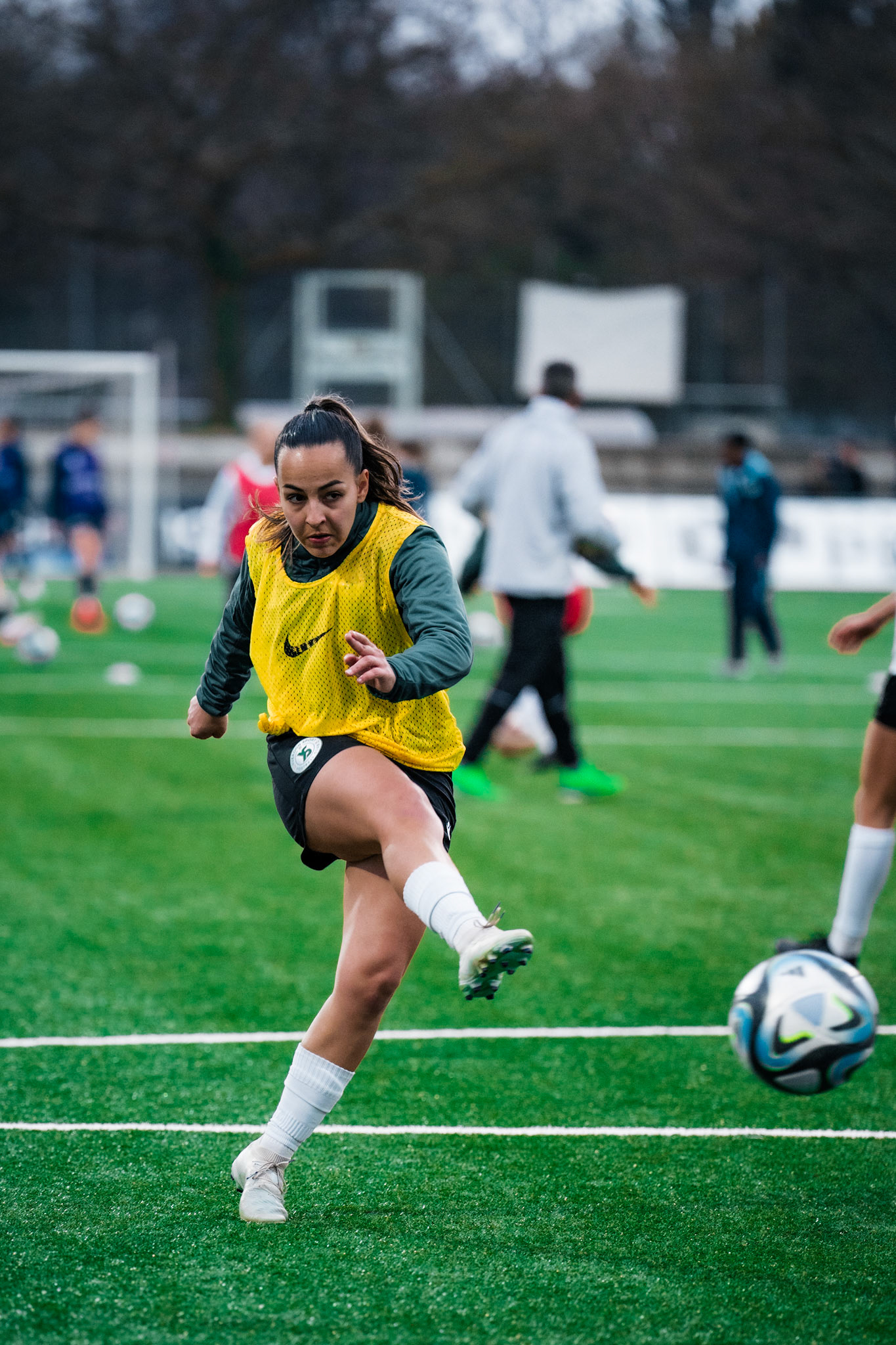 Etoile Carouge FC et Yverdon Sport FC au  Stade de la Fontenette (Christian António/LibsVisuals.com)