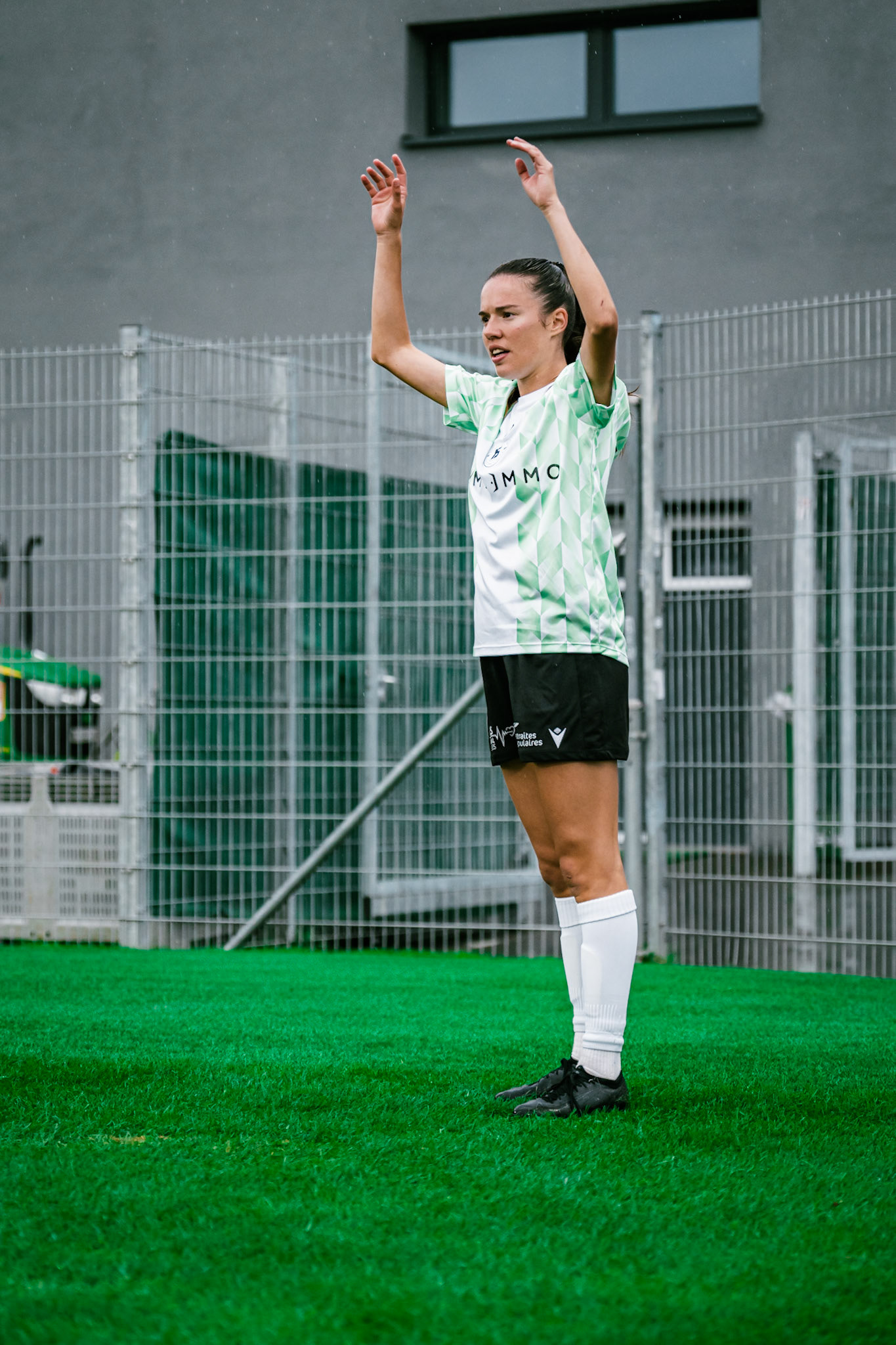 Match championnat LNB féminine opposant Yverdon Sport FC et FC Solothurn Frauen au Stade Municipal. (Christian António/LibsVisuals.com)