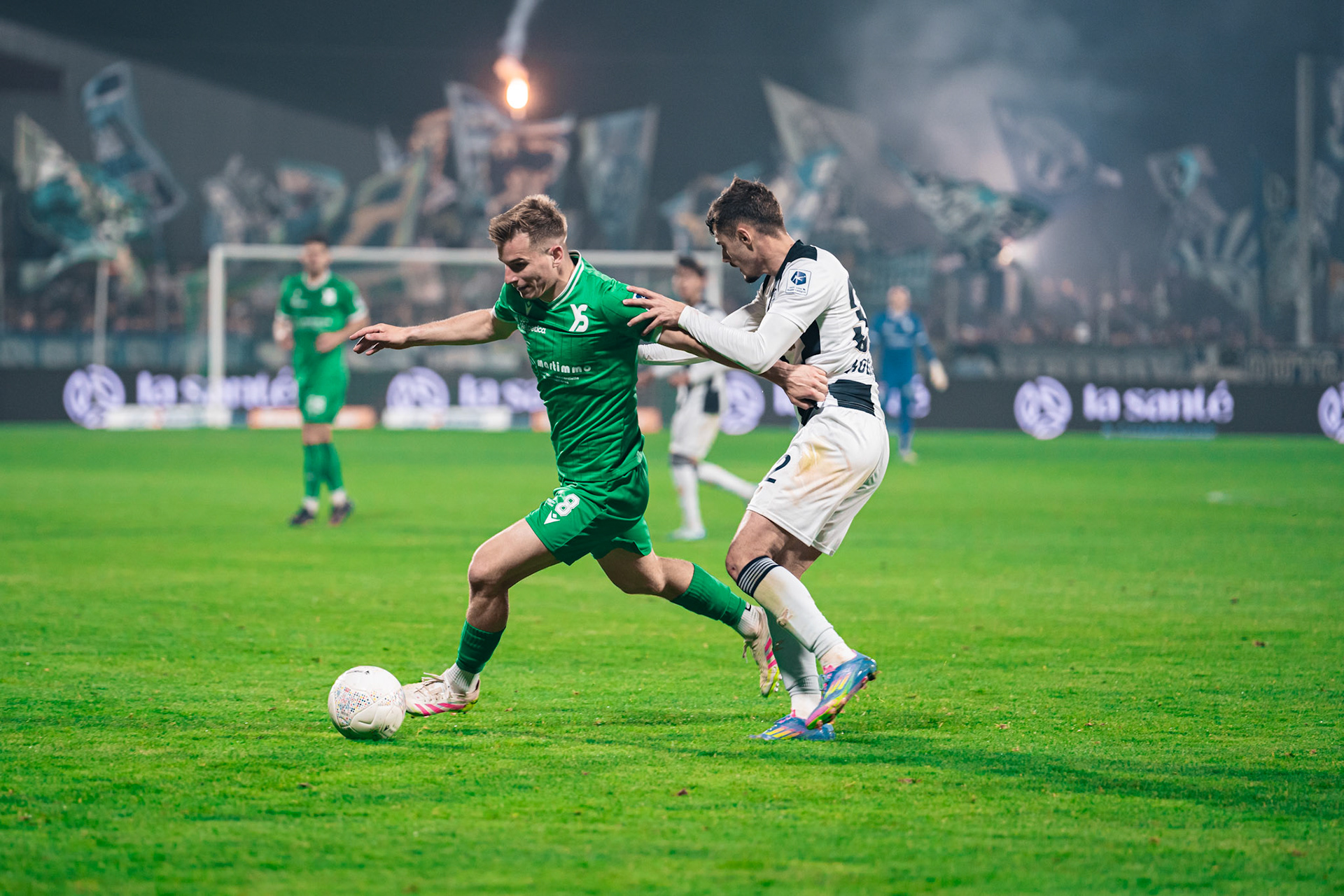 Yverdon Sport FC et FC Zürich au Stade Municipal. (Christian António/LibsVisuals.com)