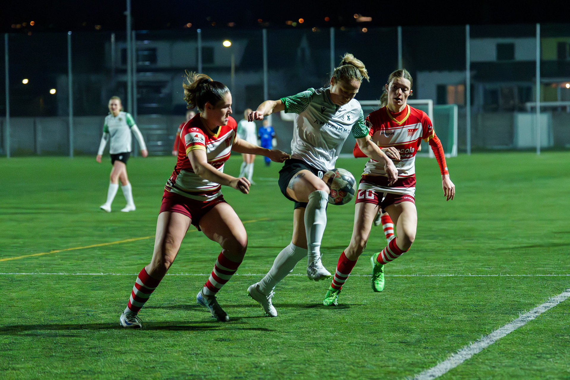FC Solothurn Frauen et Yverdon Sport FC au Stadion FC Solothurn. (Christian António/LibsVisuals.com)