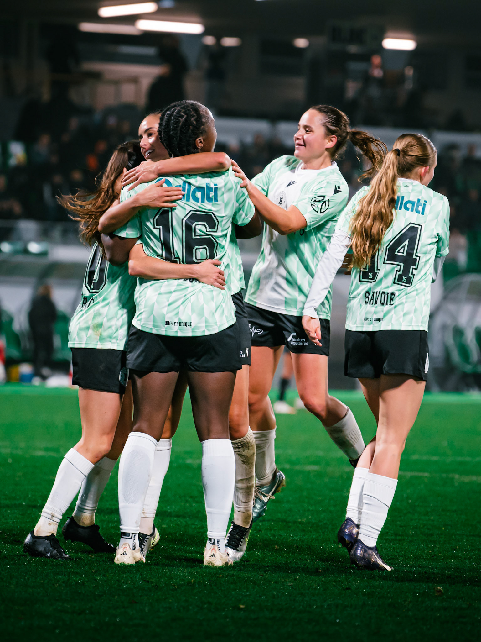 Match de AXA Women’s Cup – 1/8 de finale opposant Yverdon Sport FC et FC St.Gallen 1879 au Stade Municipal, Yverdon-les-Bains. (Christian António / LibsVisuals.com)