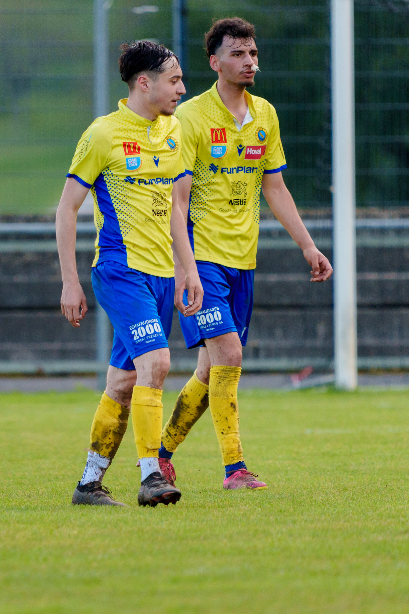 Match 2ème Ligue FC Bosna Yverdon - FC Vevey Sport II au Stade Sous-Ville à Baulmes