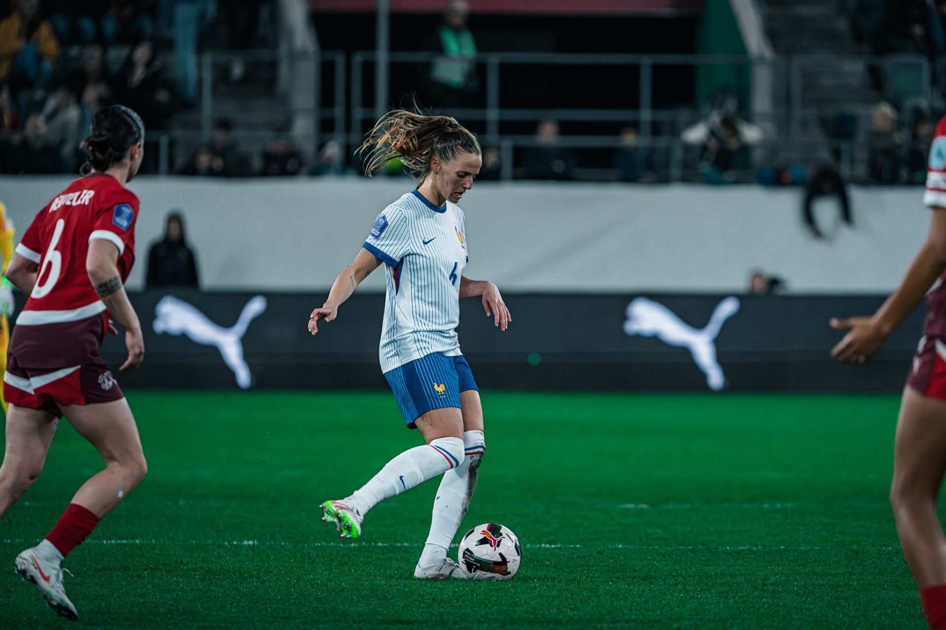 UEFA Women’s Nations League Suisse - France au Kybunpark. (Christian António/LibsVisuals.com)