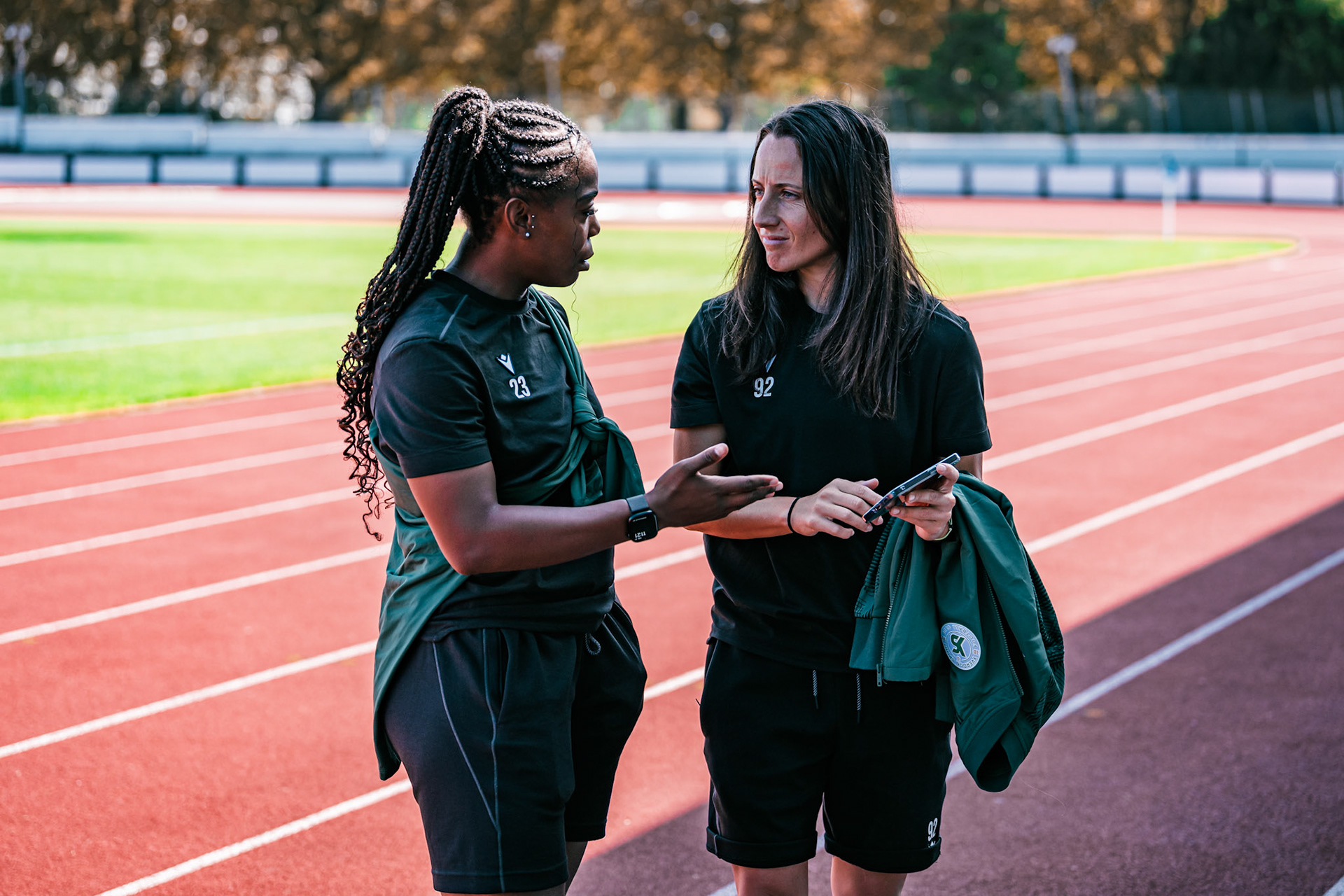 Match AXA Women’s Cup opposant FC Concordia Basel - Yverdon Sport FC au Sportanlagen St. Jakob. (Christian António/LibsVisuals.com)