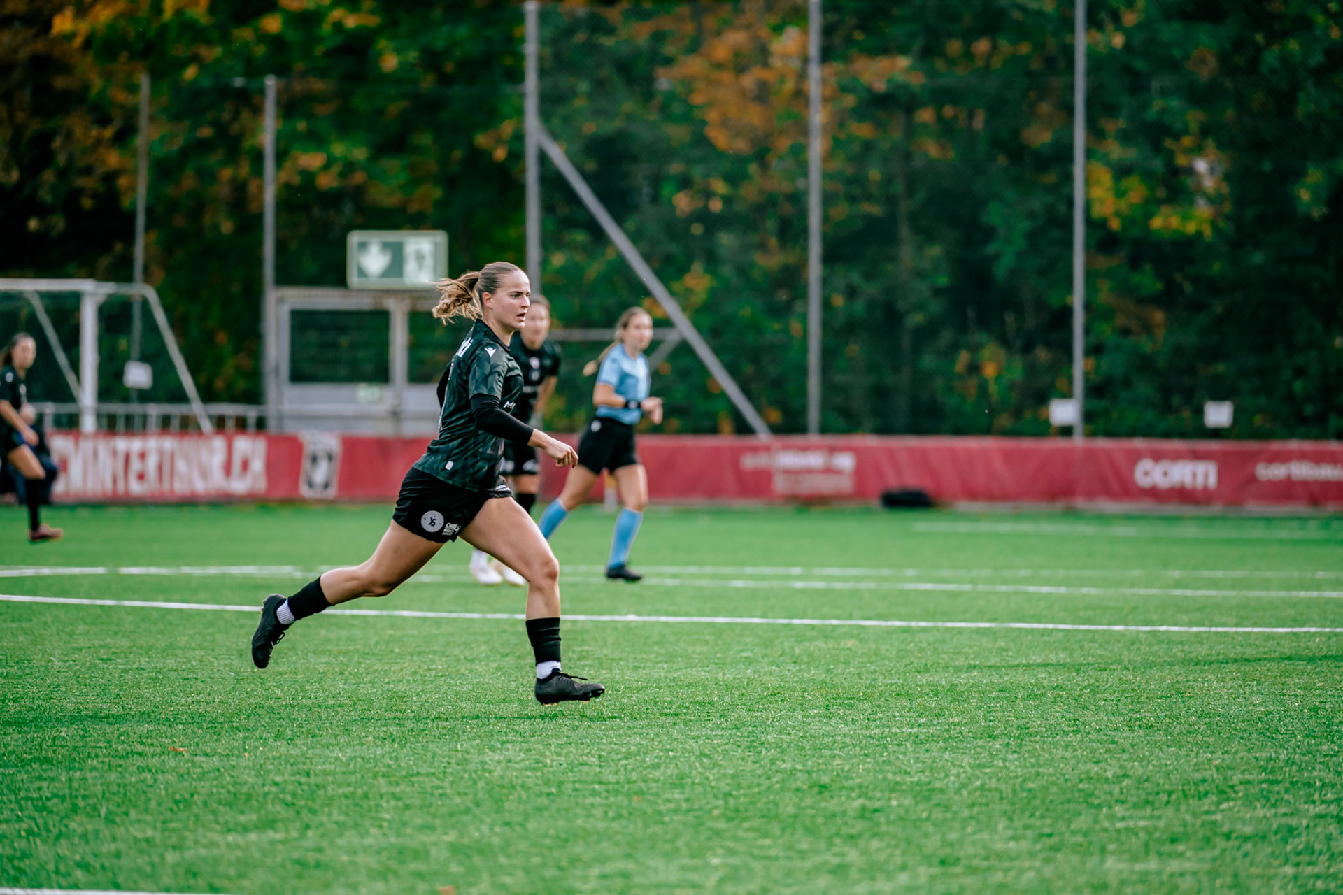Match de championnat LNB Féminine opposant le FC Winterthur et Yverdon Sport FC au Schützenwiese, Winterthur. (Christian António/LibsVisuals.com)