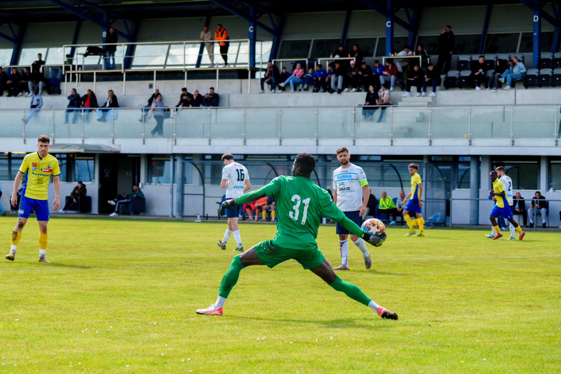 Match 2ème Ligue FC Bosna Yverdon - FC Vevey Sport II au Stade Sous-Ville à Baulmes