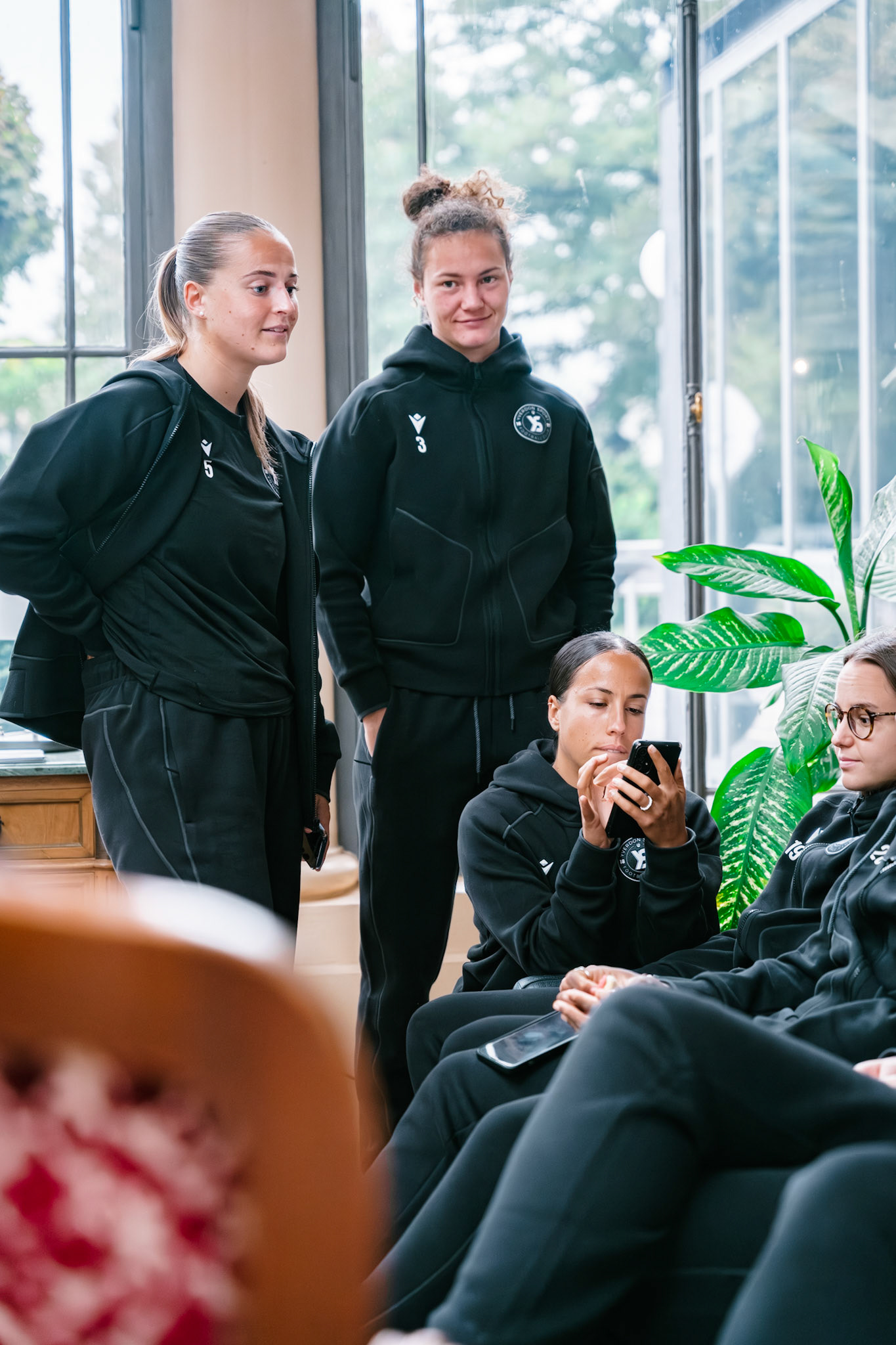 Match championnat LNB féminine opposant Yverdon Sport FC et FC Oerlikon/Polizei ZH 1 au Stade Municipal. (Christian António/LibsVisuals.com)