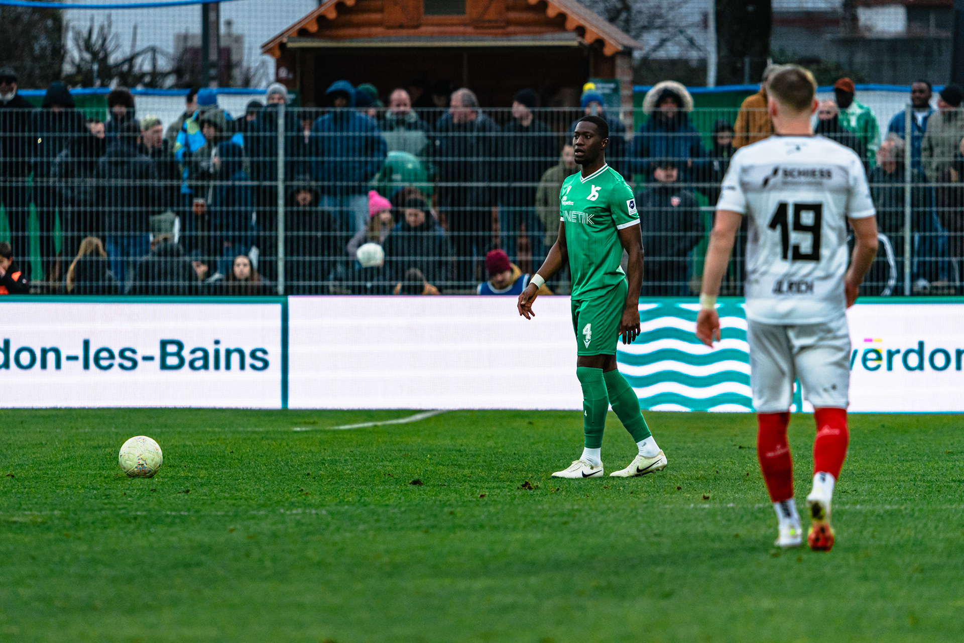 Yverdon Sport FC et FC Winterthur au Stade Municipal. (Christian António/LibsVisuals.com)