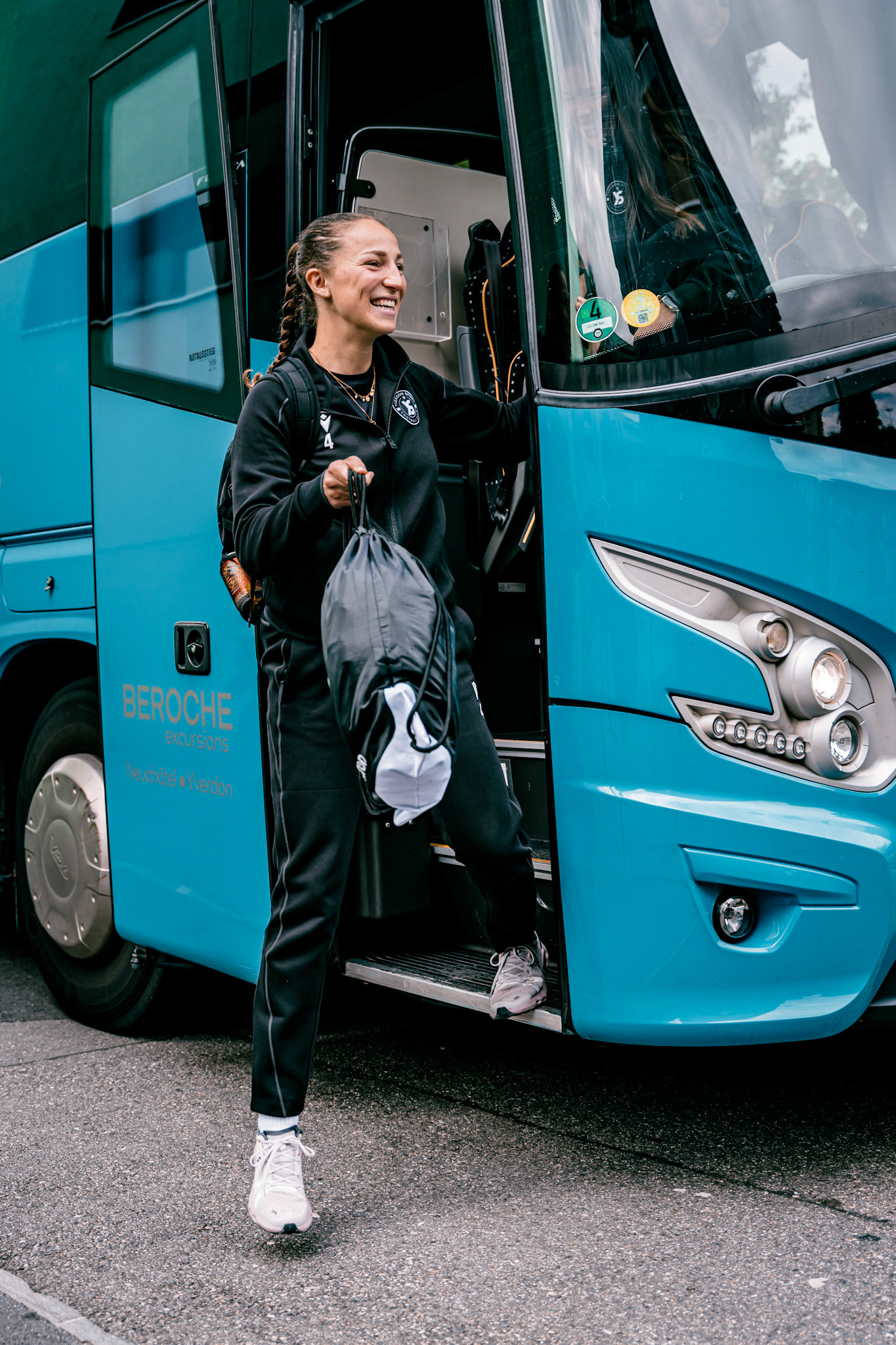 Match de championnat LNB (féminine) opposant l’Etoile Carouge FC à Yverdon Sport FC au Stade de la Fontenette à Carouge. (Christian António/LibsVisuals.com)