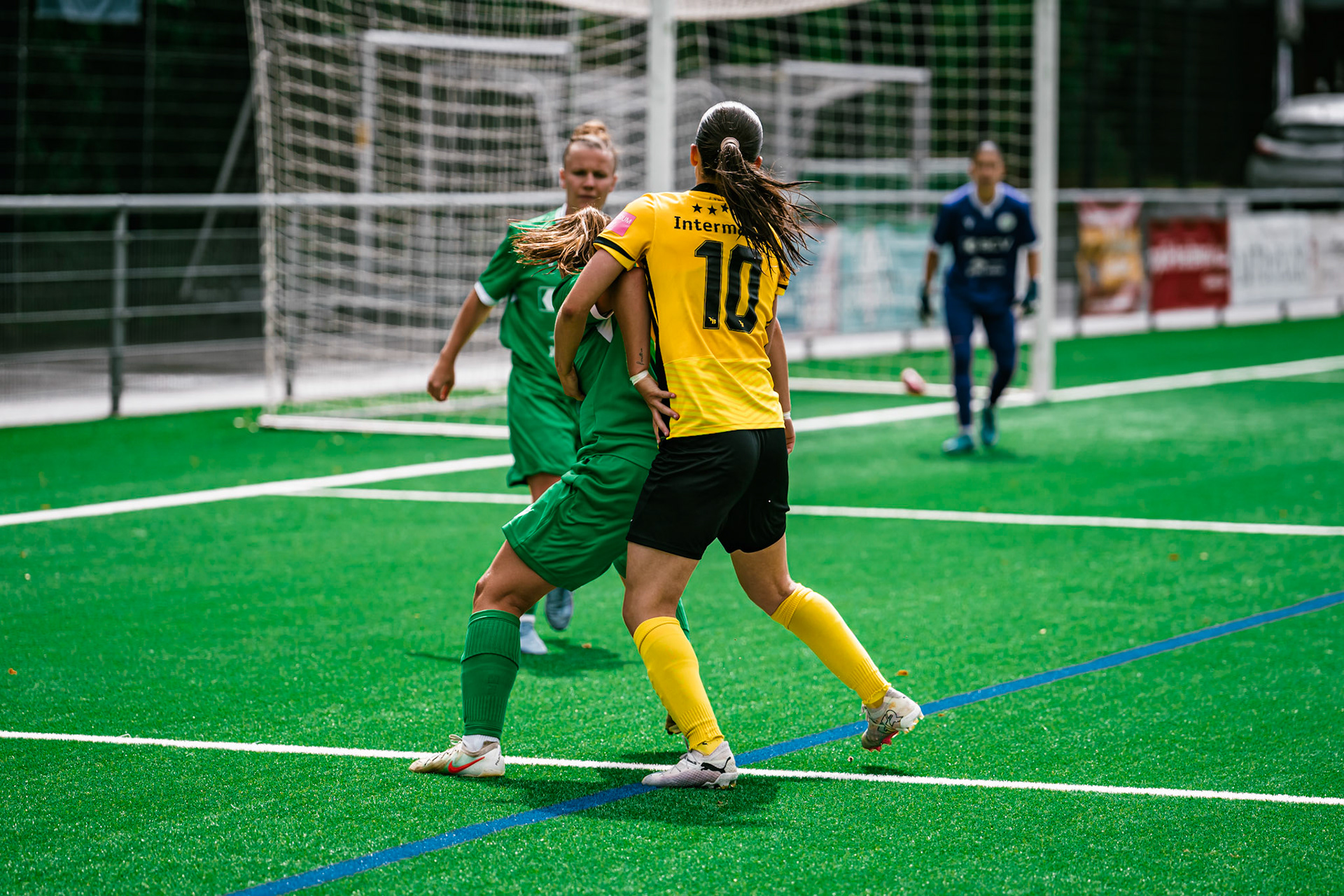 Match championnat opposant BSC YB Frauen U-20 - Yverdon Sport U-20 au Sportplatz Wyler. (Christian António/LibsVisuals.com)