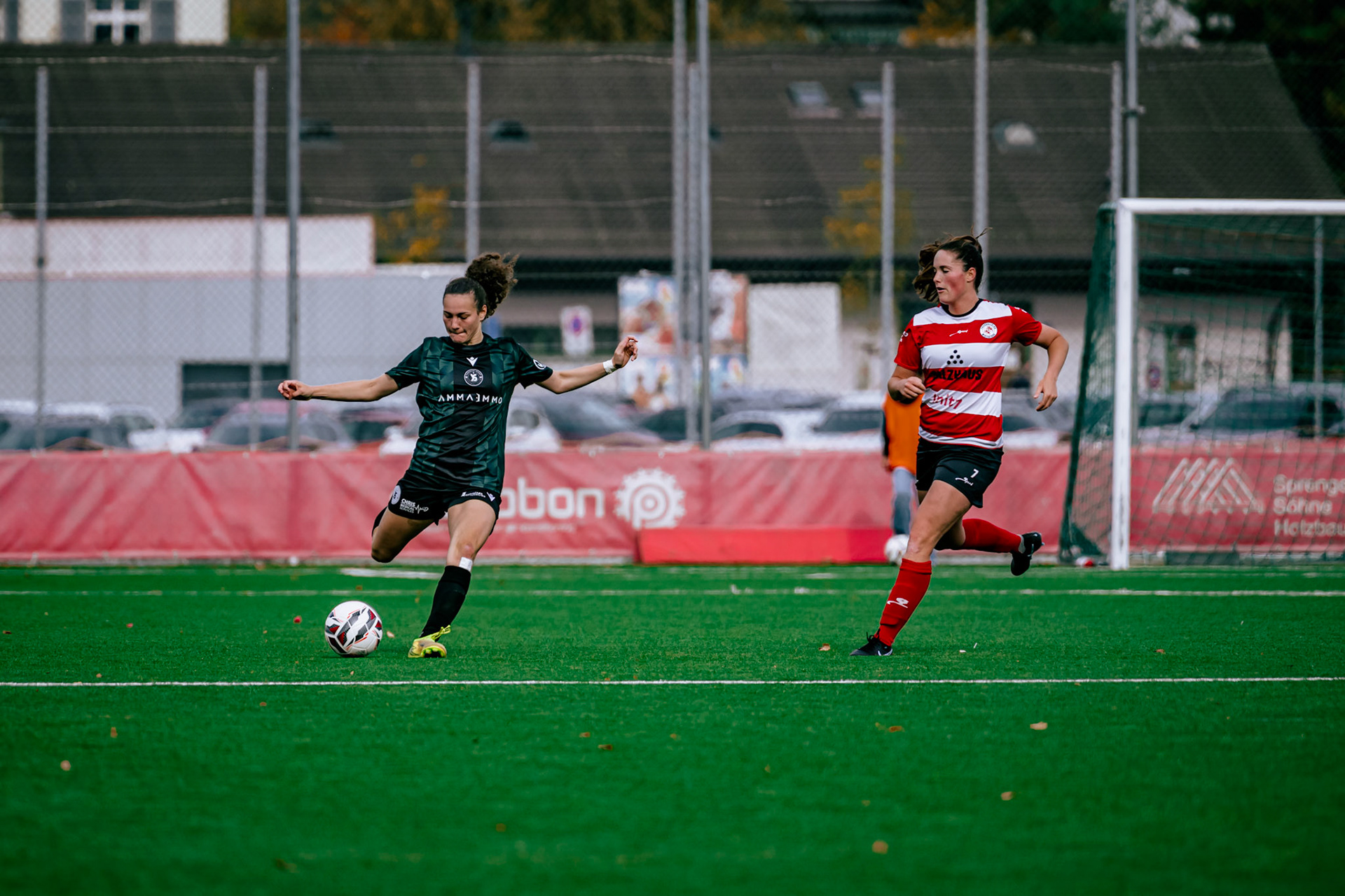 Match de championnat LNB Féminine opposant le FC Winterthur et Yverdon Sport FC au Schützenwiese, Winterthur. (Christian António/LibsVisuals.com)