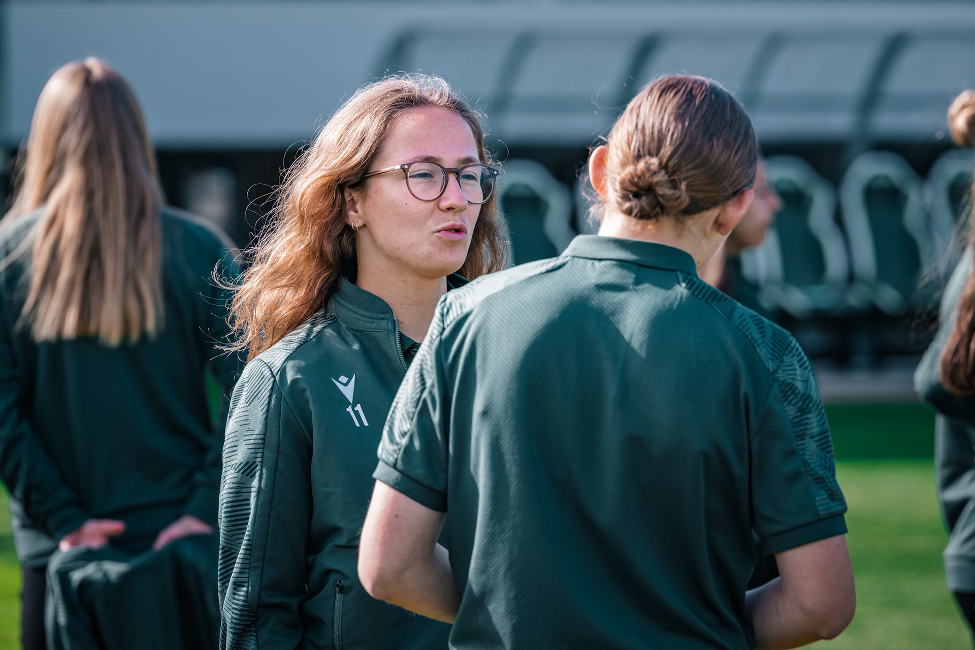 Yverdon Sport FC et Frauenteam Thun Berner-Oberland au Stade Municipal. (Christian António/LibsVisuals.com)