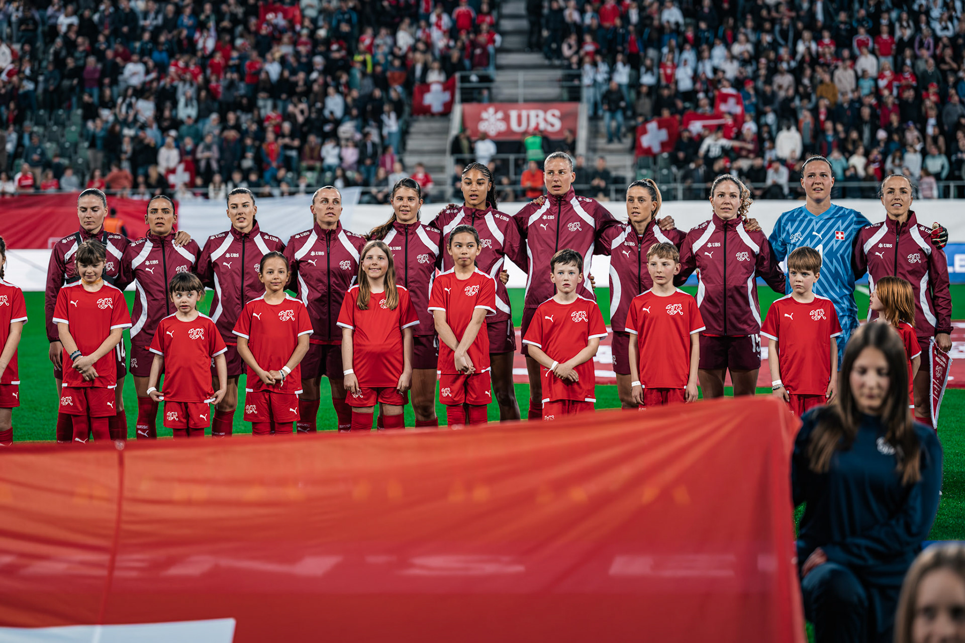 UEFA Women’s Nations League Suisse - France au Kybunpark. (Christian António/LibsVisuals.com)