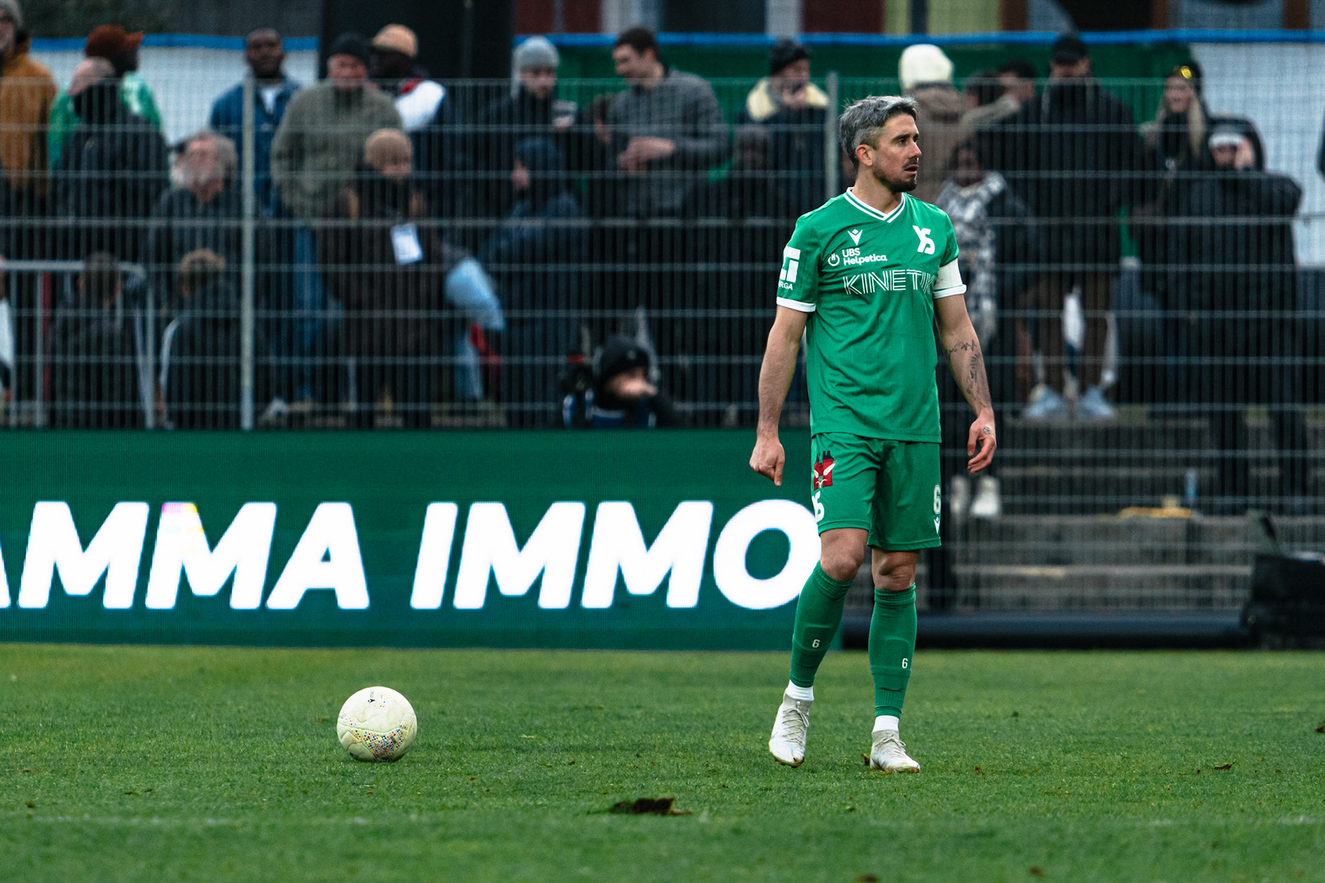 Yverdon Sport FC et FC Winterthur au Stade Municipal. (Christian António/LibsVisuals.com)