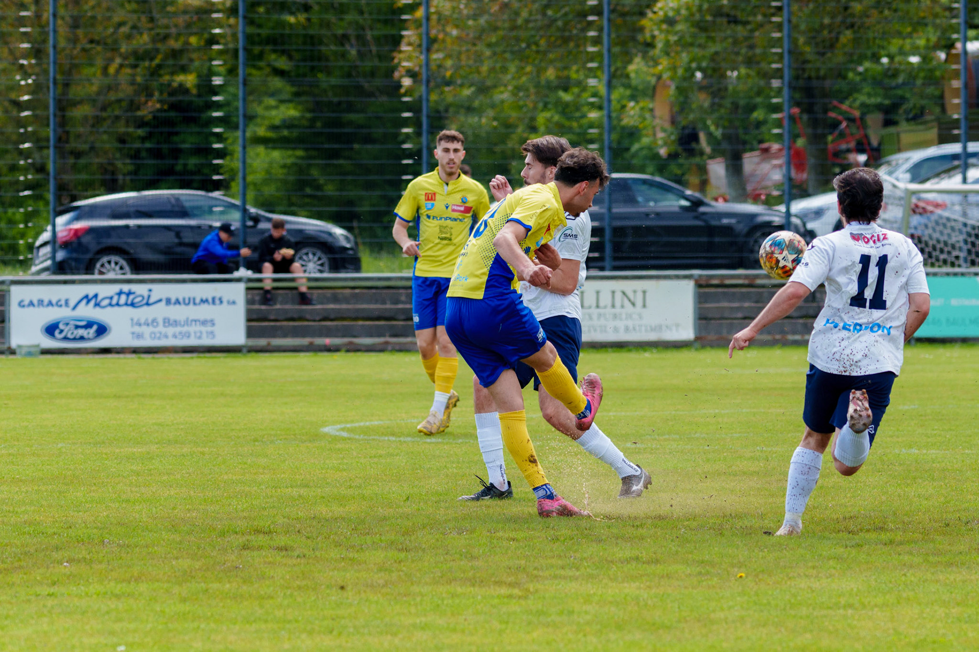 Match 2ème Ligue FC Bosna Yverdon - FC Vevey Sport II au Stade Sous-Ville à Baulmes