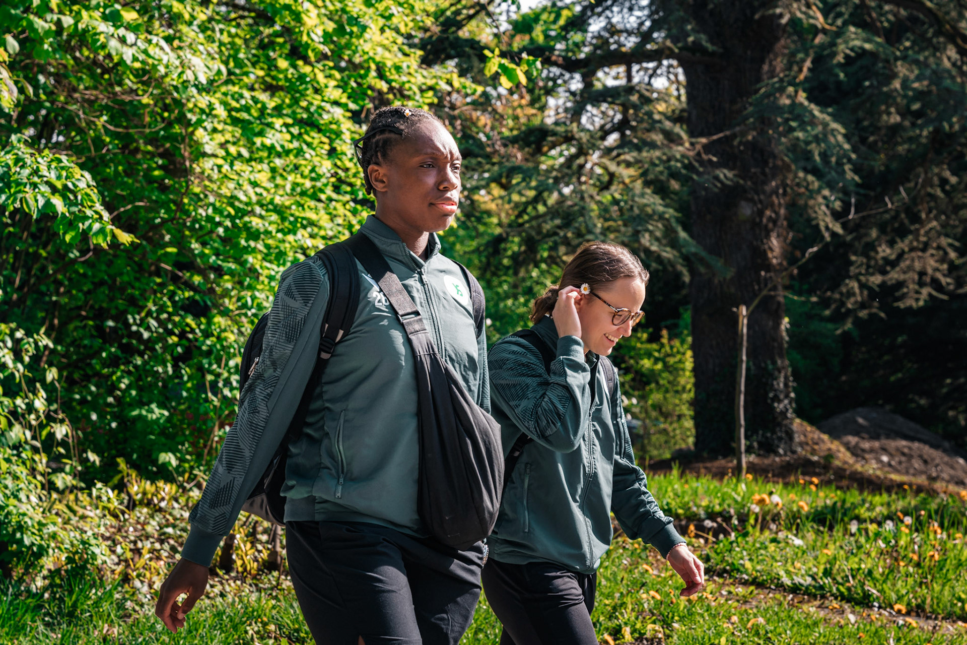 Yverdon Sport FC et Frauenteam Thun Berner-Oberland au Stade Municipal. (Christian António/LibsVisuals.com)