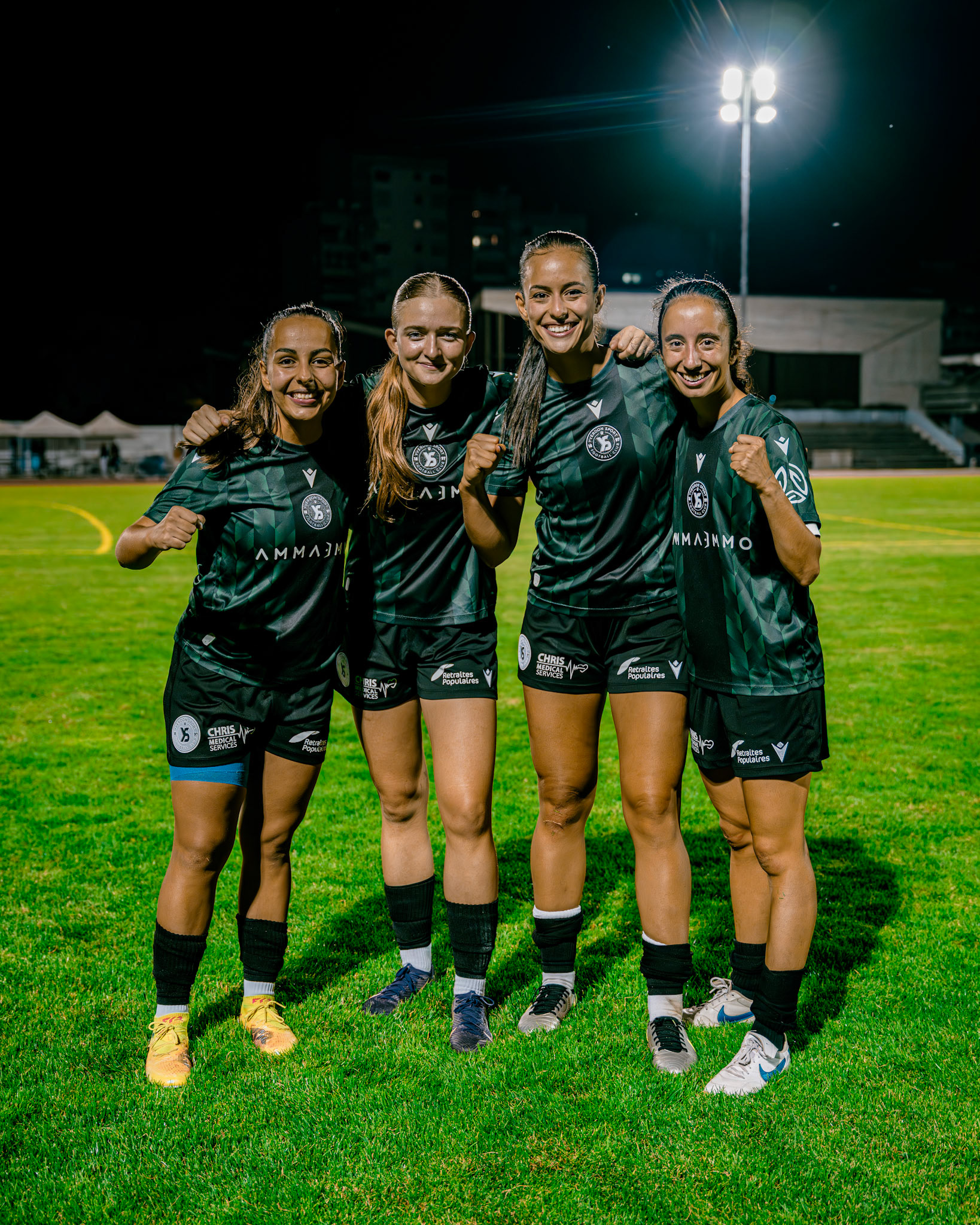 Match de championnat LNB (féminine) opposant le FC Sion Féminin à Yverdon Sport FC à l’Ancien Stand, Sion. (Christian António/LibsVisuals.com)