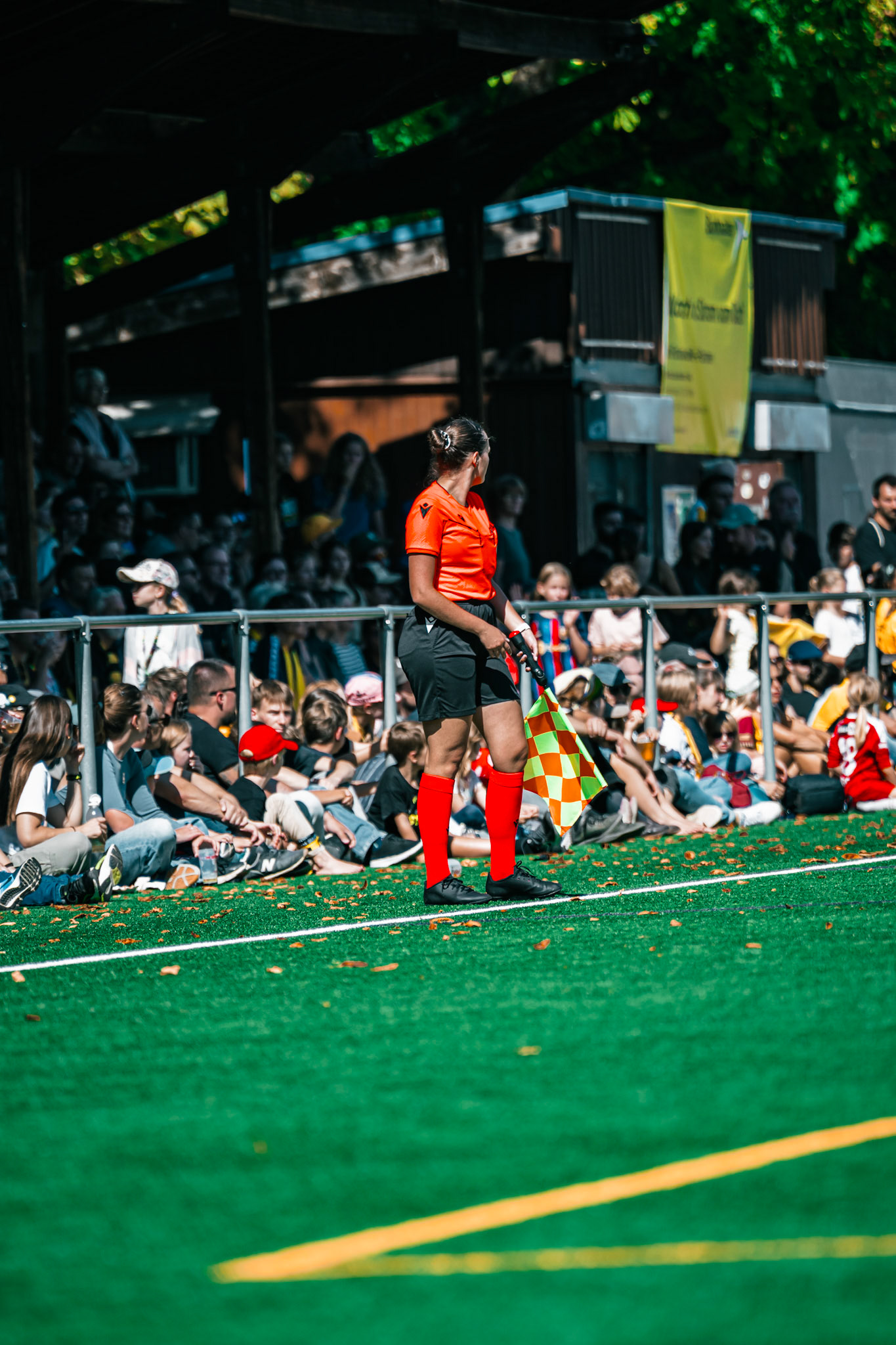 Match de l’AXA Women’s Super League opposant BSC YB Frauen et Servette FC Chênois Féminin au Spitalacker (Kunstrasenfeld), Bern. (Christian António/LibsVisuals.com)