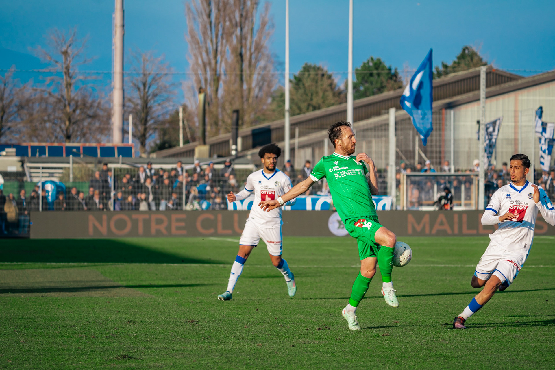 Yverdon Sport FC et FC Luzern au Stade Municipal. (Christian António/LibsVisuals.com)