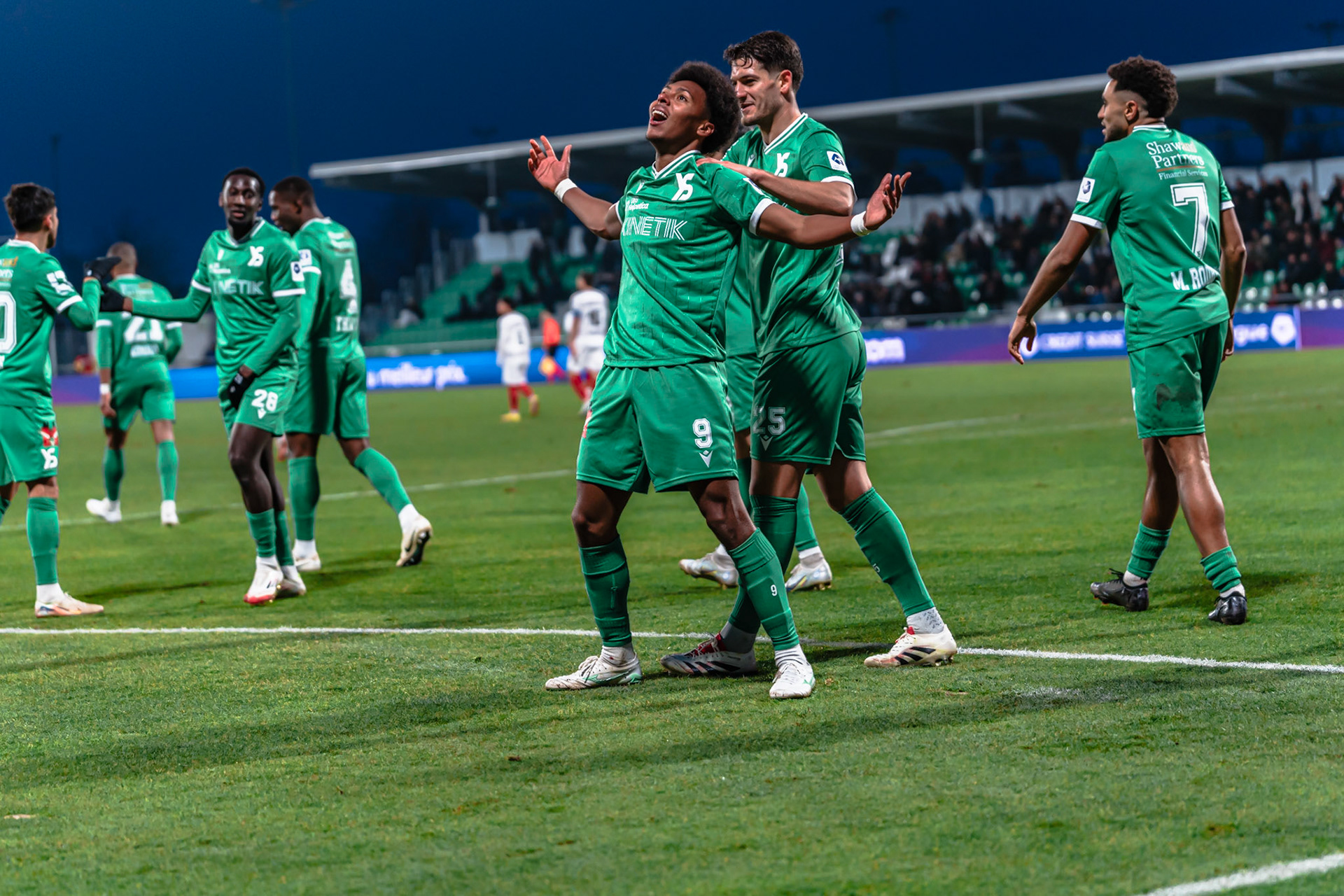 Yverdon Sport FC et FC Winterthur au Stade Municipal. (Christian António/LibsVisuals.com)