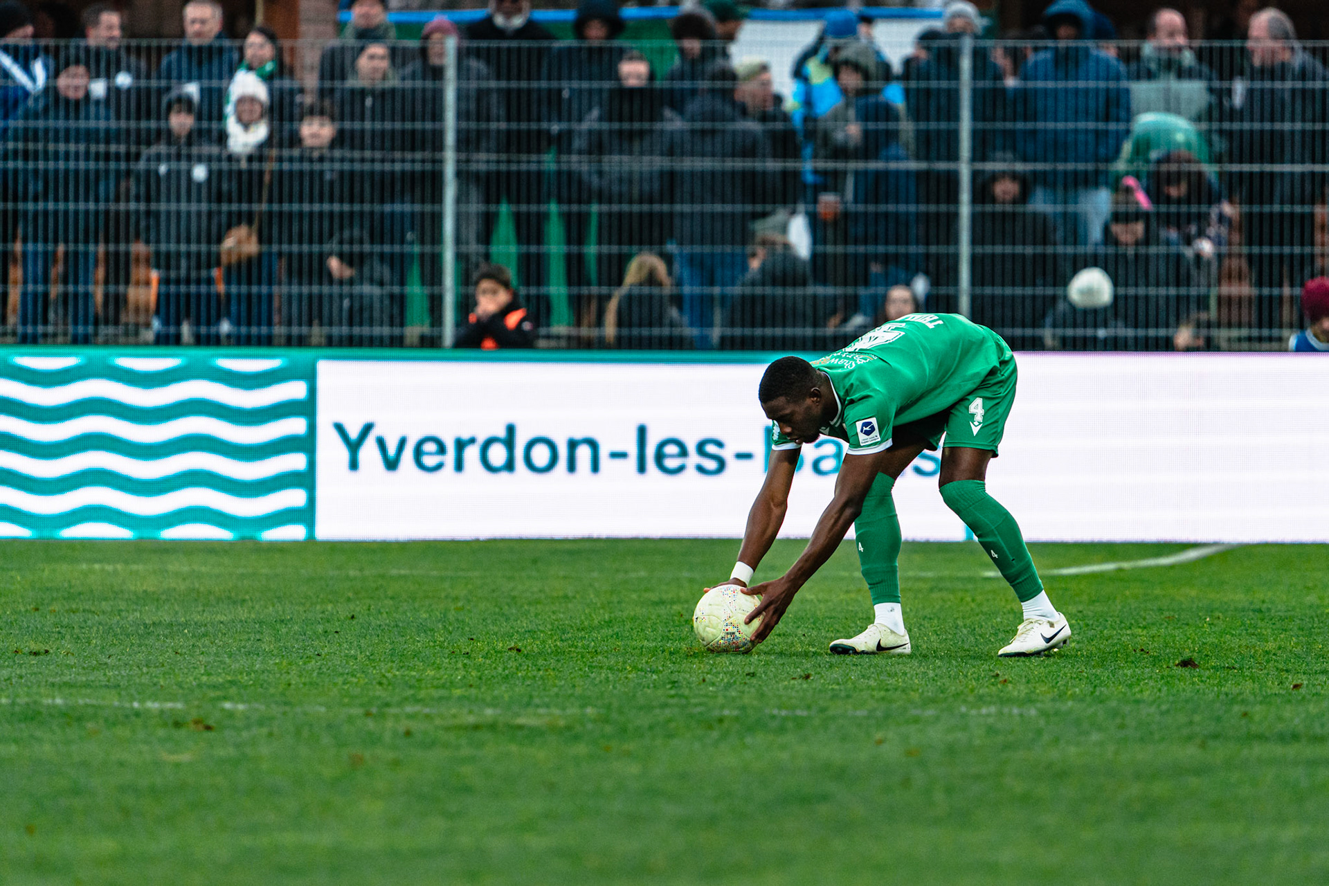 Yverdon Sport FC et FC Winterthur au Stade Municipal. (Christian António/LibsVisuals.com)
