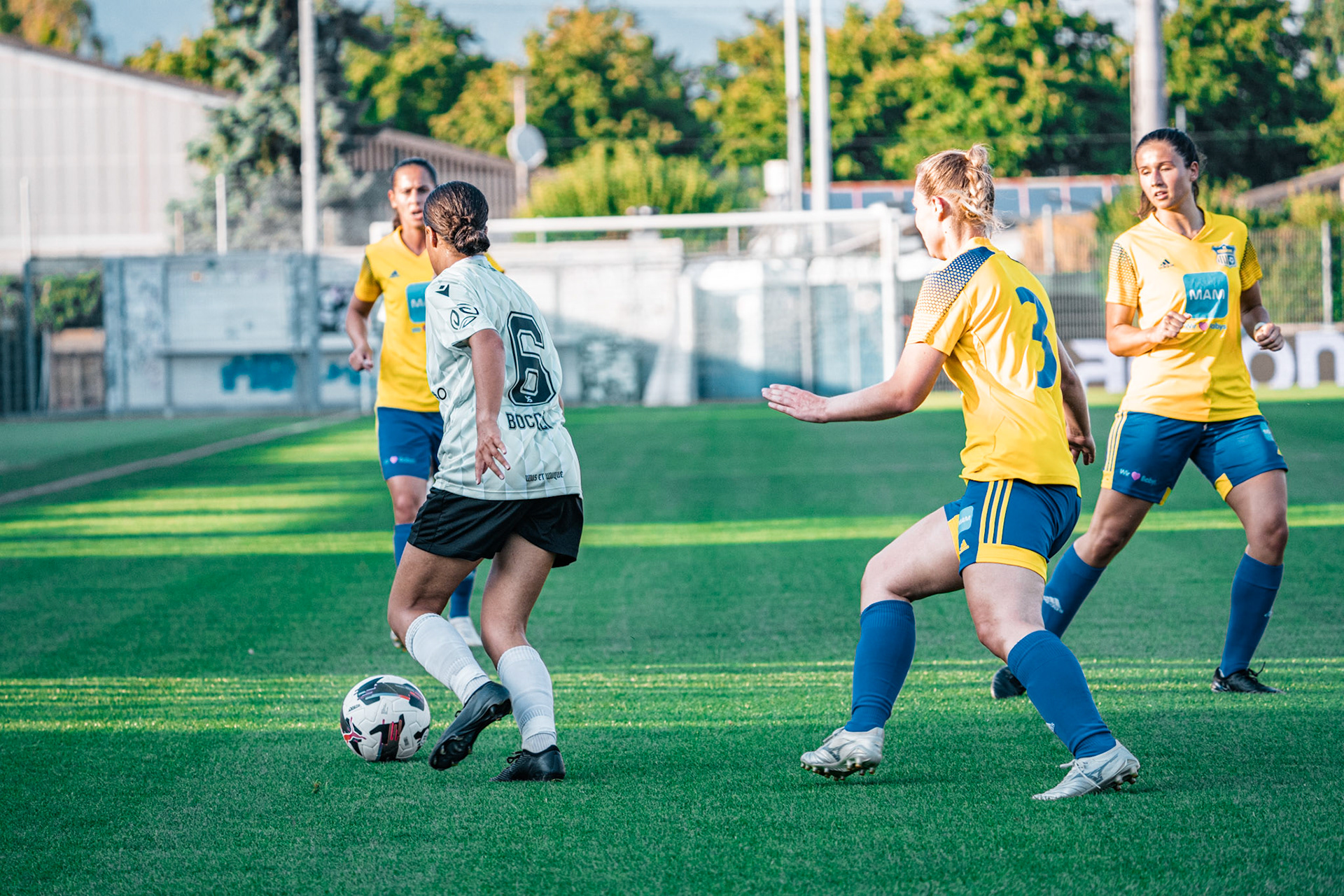 Match championnat opposant Yverdon Sport – FC Wädenswil au Stade Municipal. (Christian António/LibsVisuals.com)