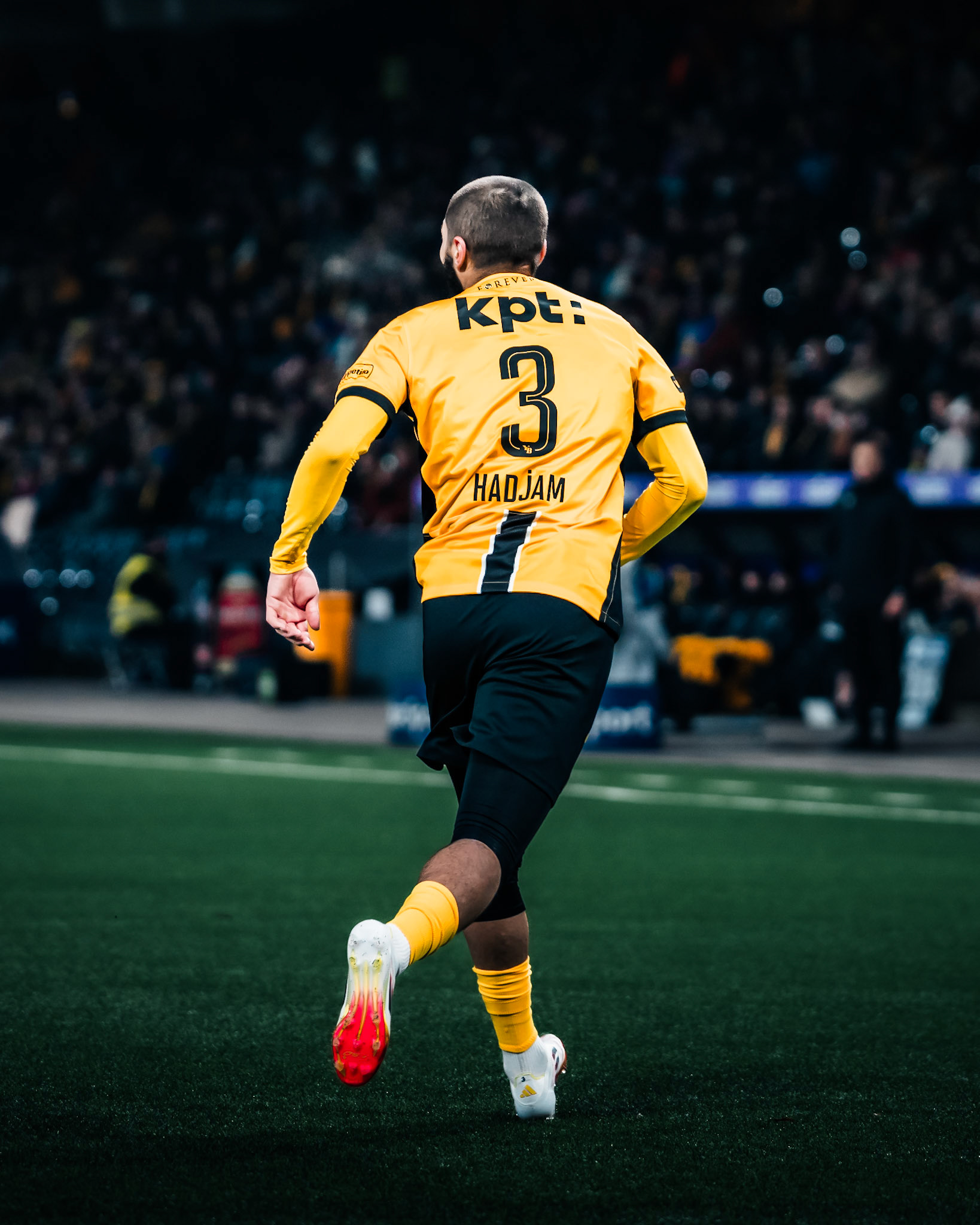 Jaouen Hadjam, Défenseur du BSC Young Boys lors du match entre BSC Young Boys et FC Winterthur au Stadion Wankdorf. (Christian António/LibsVisuals.com)