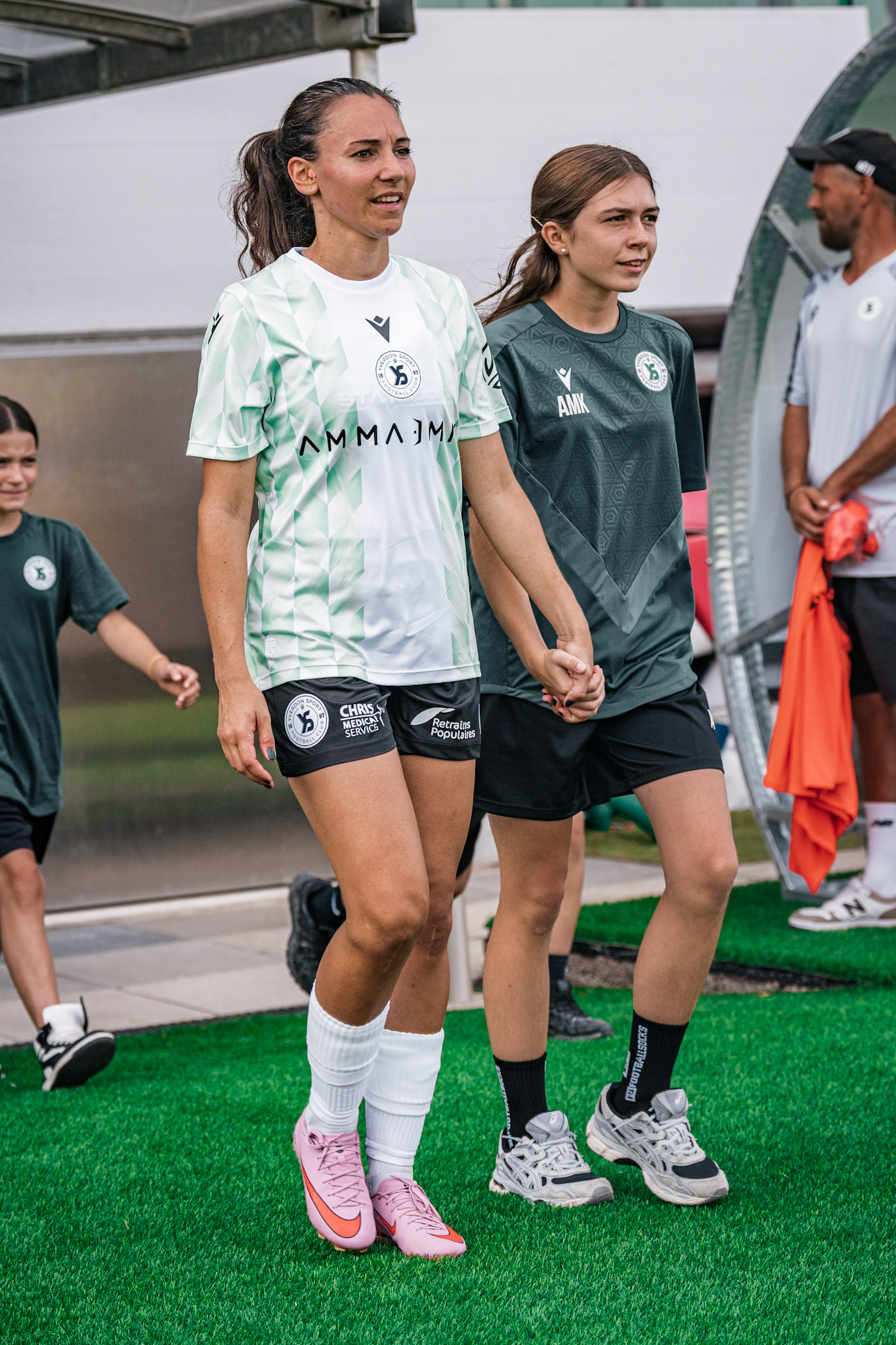 Match championnat opposant Yverdon Sport – FC Wädenswil au Stade Municipal. (Christian António/LibsVisuals.com)