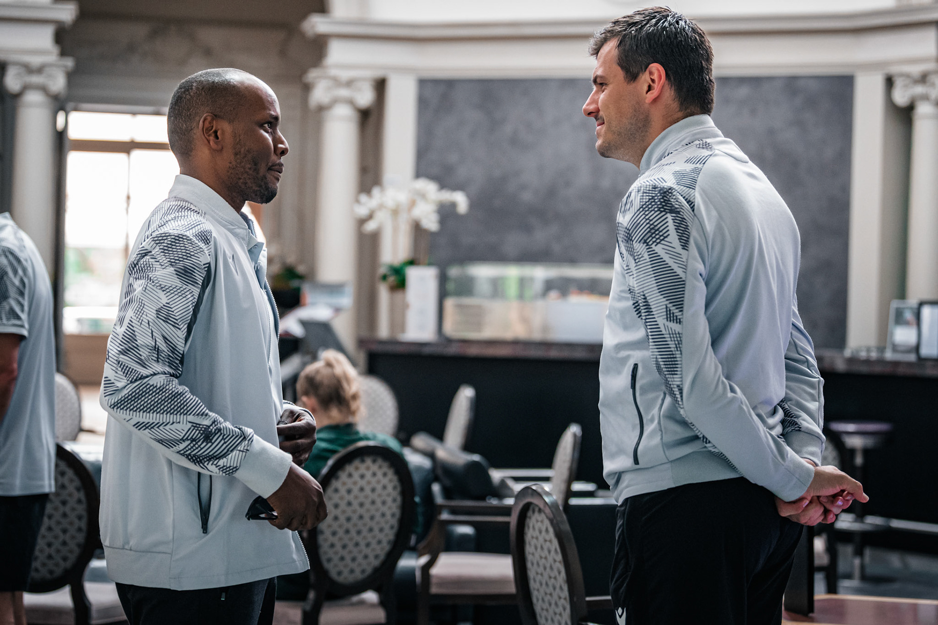Yverdon Sport FC et FC Rapperswil-Jona au Stade Municipal. (Christian António/LibsVisuals.com)
