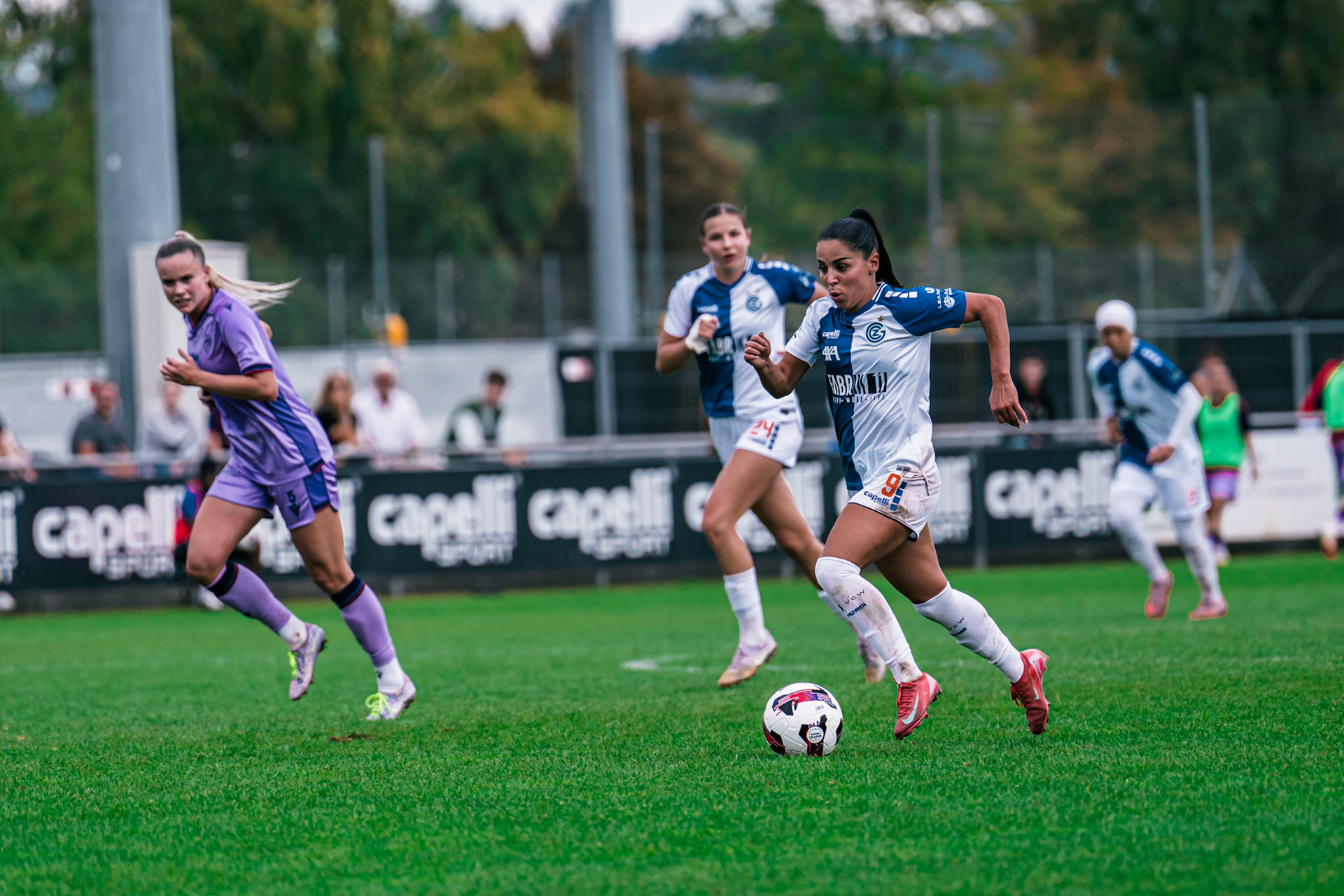Match de l’AXA Women’s Super League opposant GC Frauenfussball et FC Basel 1893 au GC/Campus, Niederhasli (Platz 1). (Christian António/LibsVisuals.com)