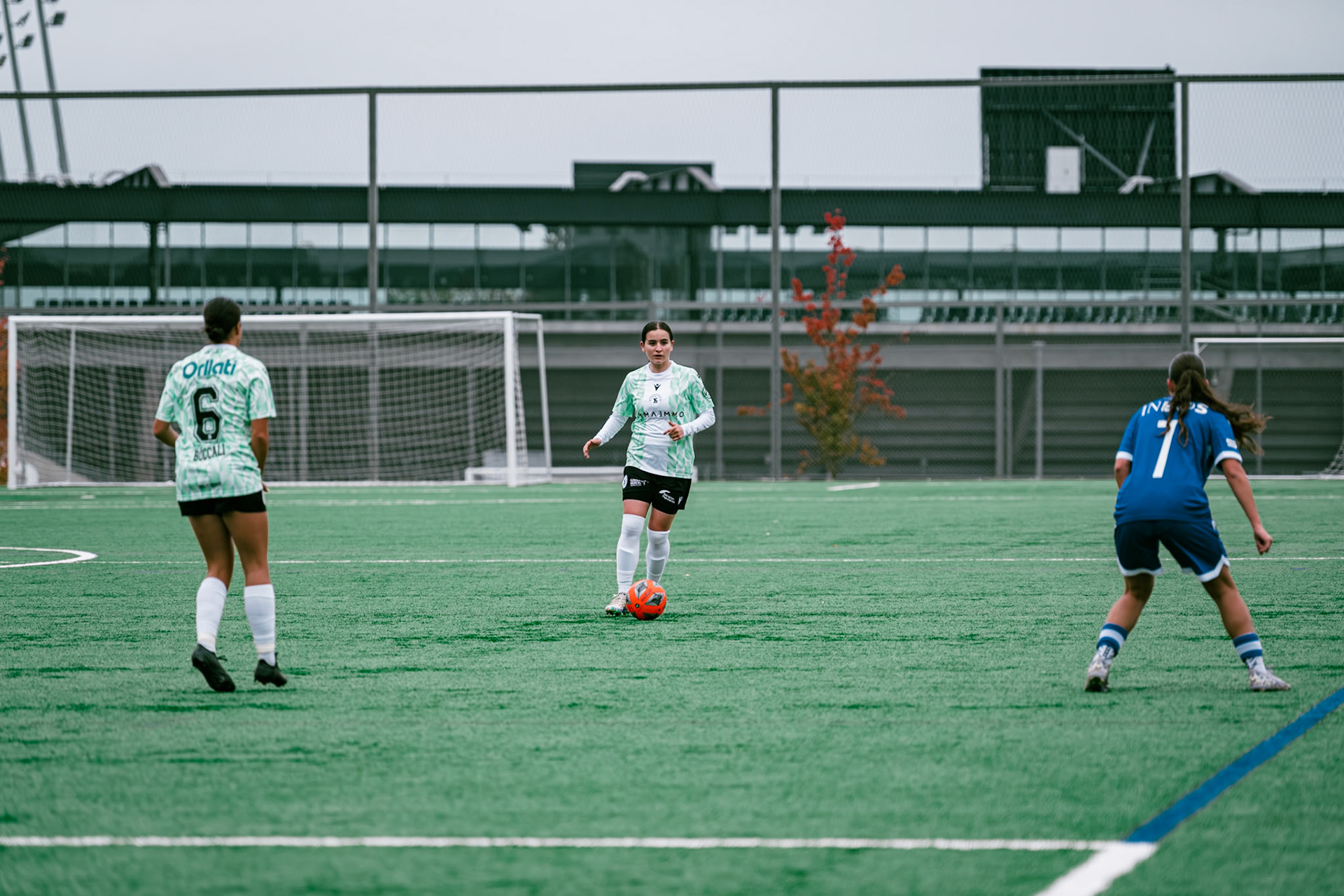 Match AXA Women’s Cup (1/16 de finale) opposant FC Lausanne-Sport et Yverdon Sport FC au Centre sportif de la Tuilière. (Christian António/LibsVisuals.com)
