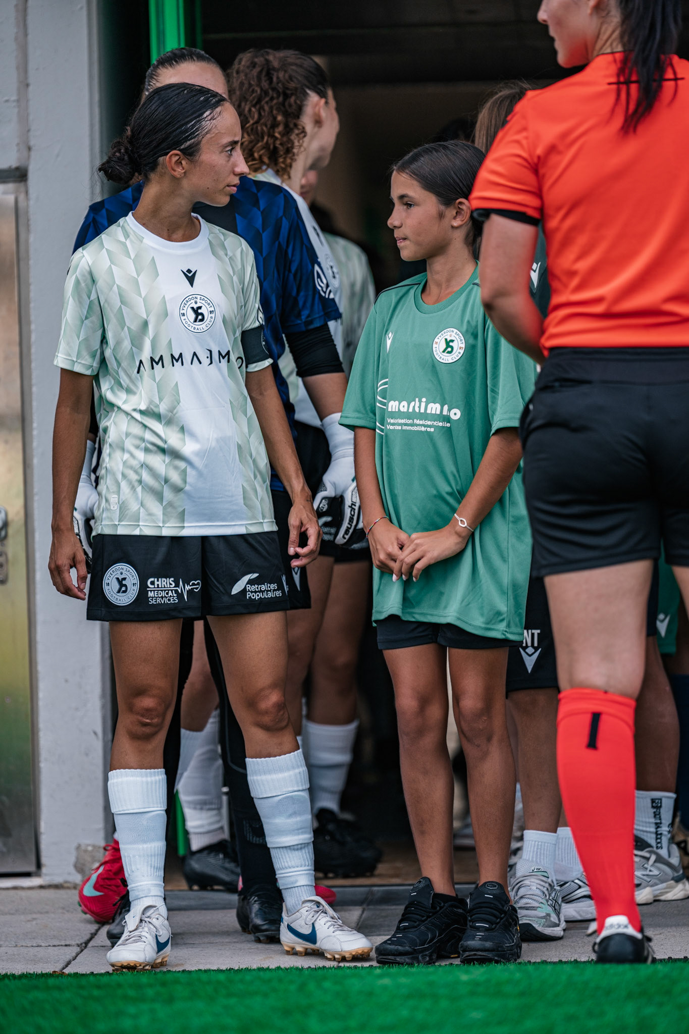 Match championnat opposant Yverdon Sport – FC Wädenswil au Stade Municipal. (Christian António/LibsVisuals.com)