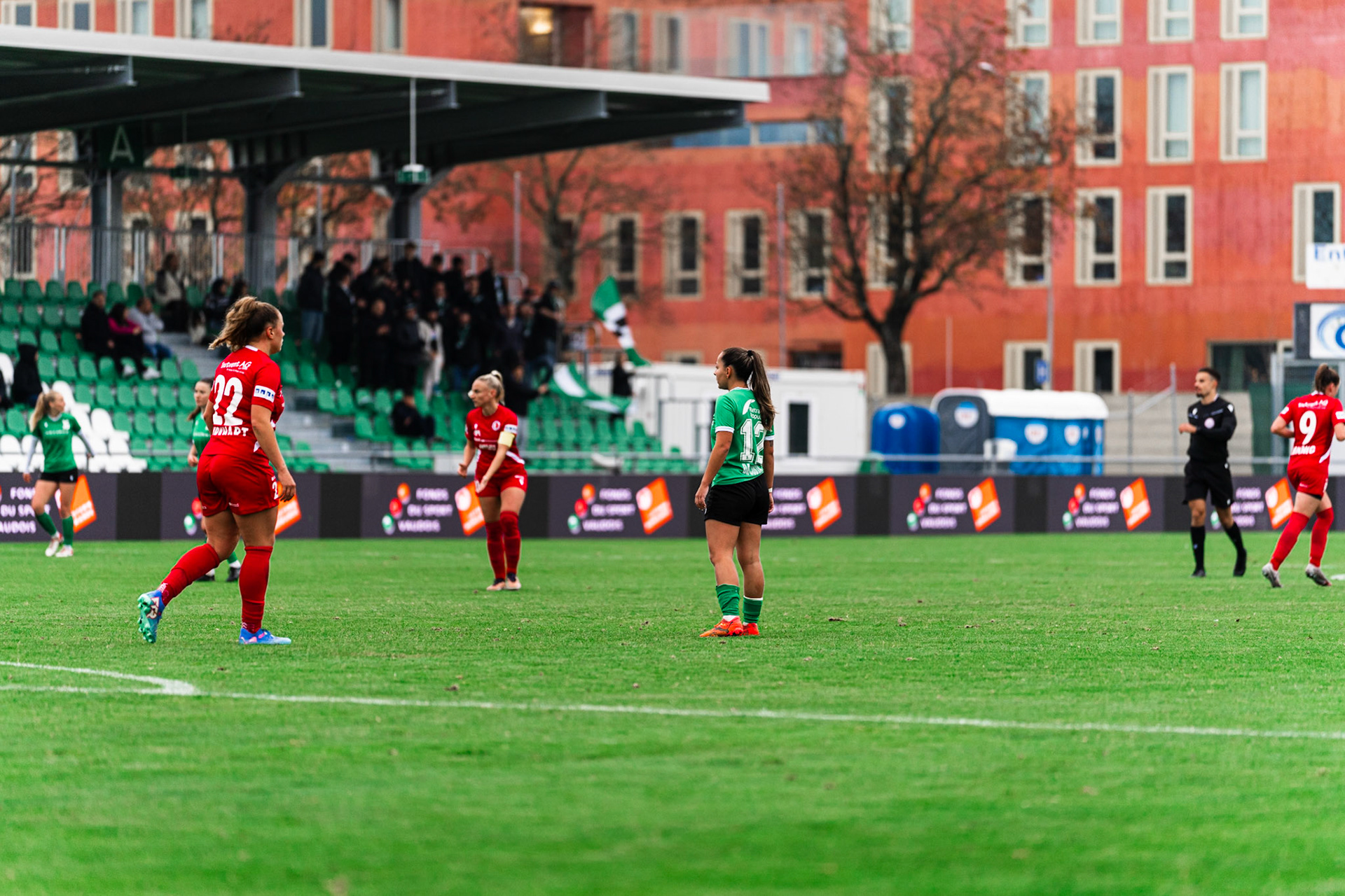 1/8 de finale - AXA coupe suisse Féminine Yverdon Sport FC - Frauenteam Thun Berner-Oberland