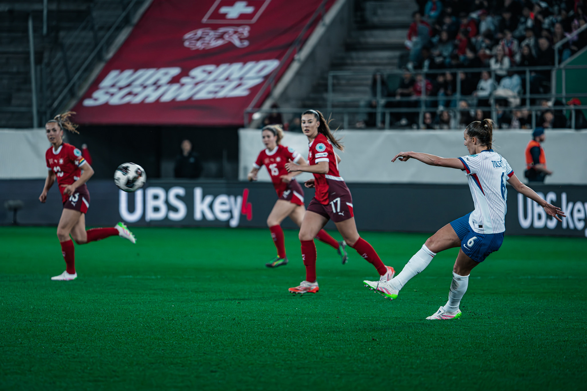UEFA Women’s Nations League Suisse - France au Kybunpark. (Christian António/LibsVisuals.com)
