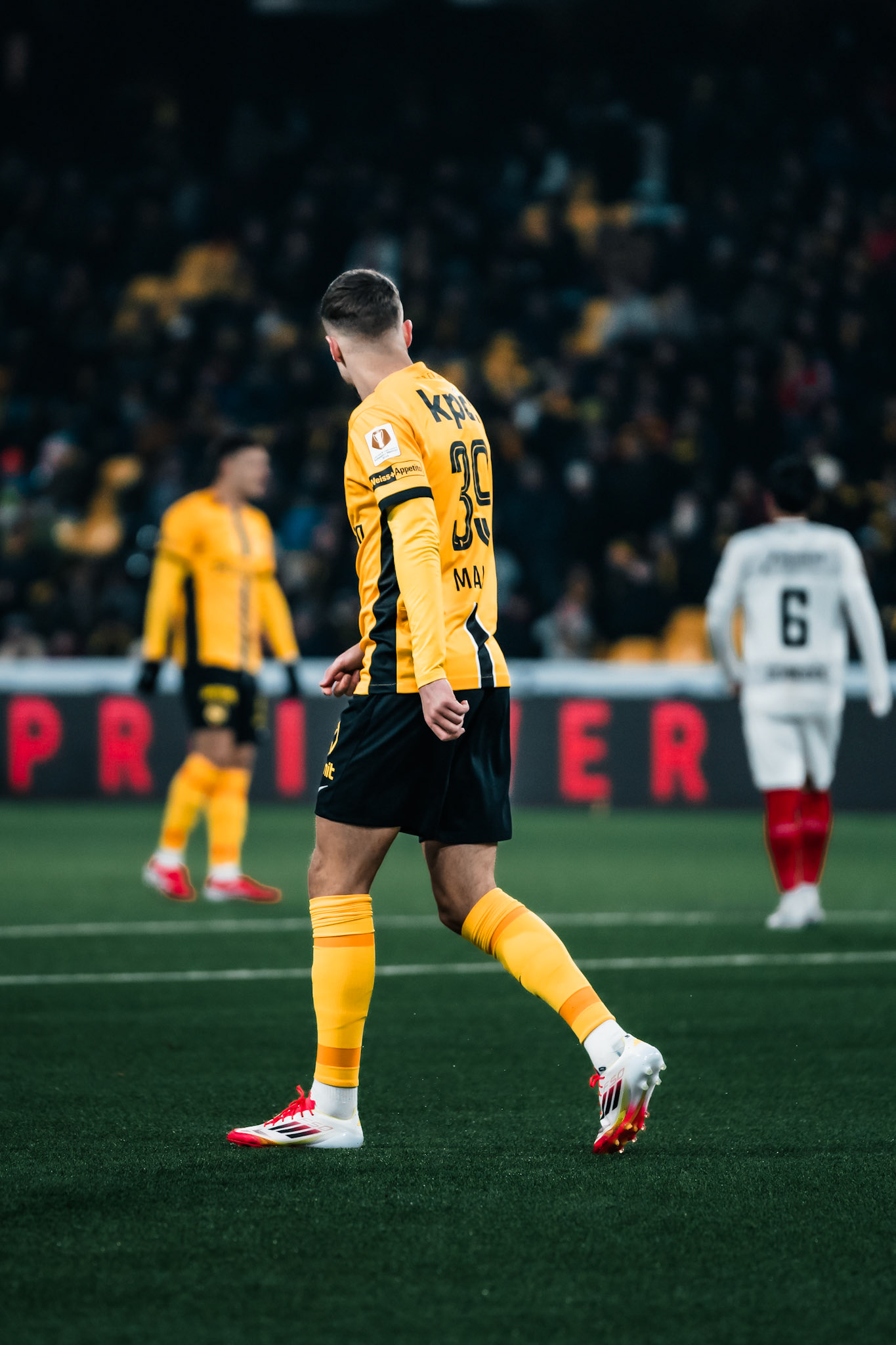 Darian Males, Milieu du BSC Young Boys lors du match entre BSC Young Boys et FC Winterthur au Stadion Wankdorf. (Christian António/LibsVisuals.com)