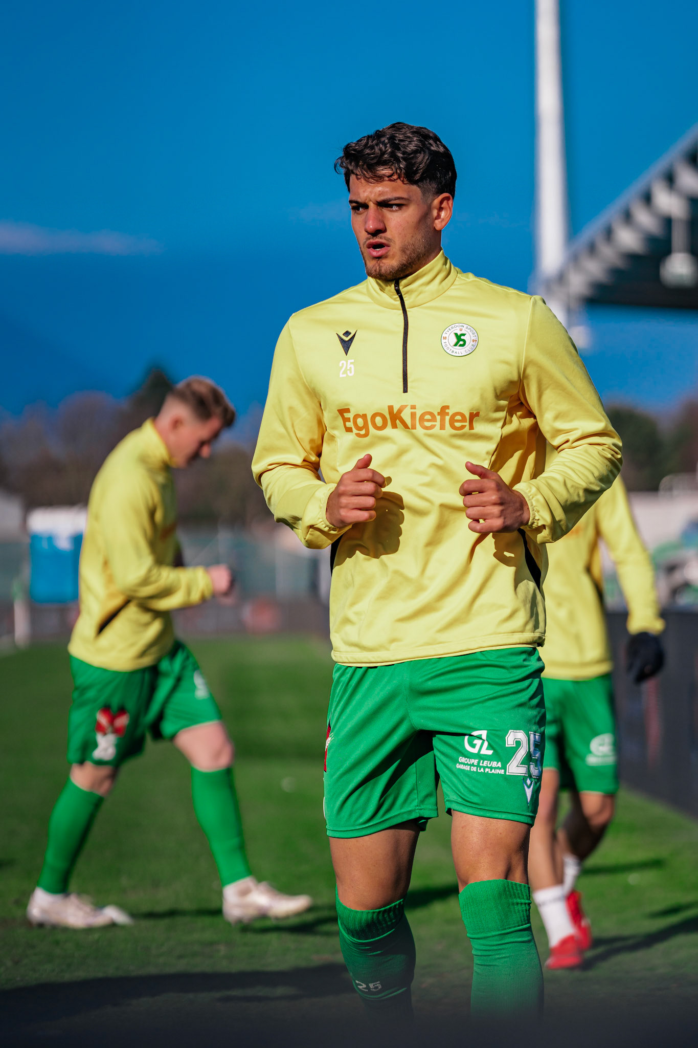 Yverdon Sport FC et FC Luzern au Stade Municipal. (Christian António/LibsVisuals.com)