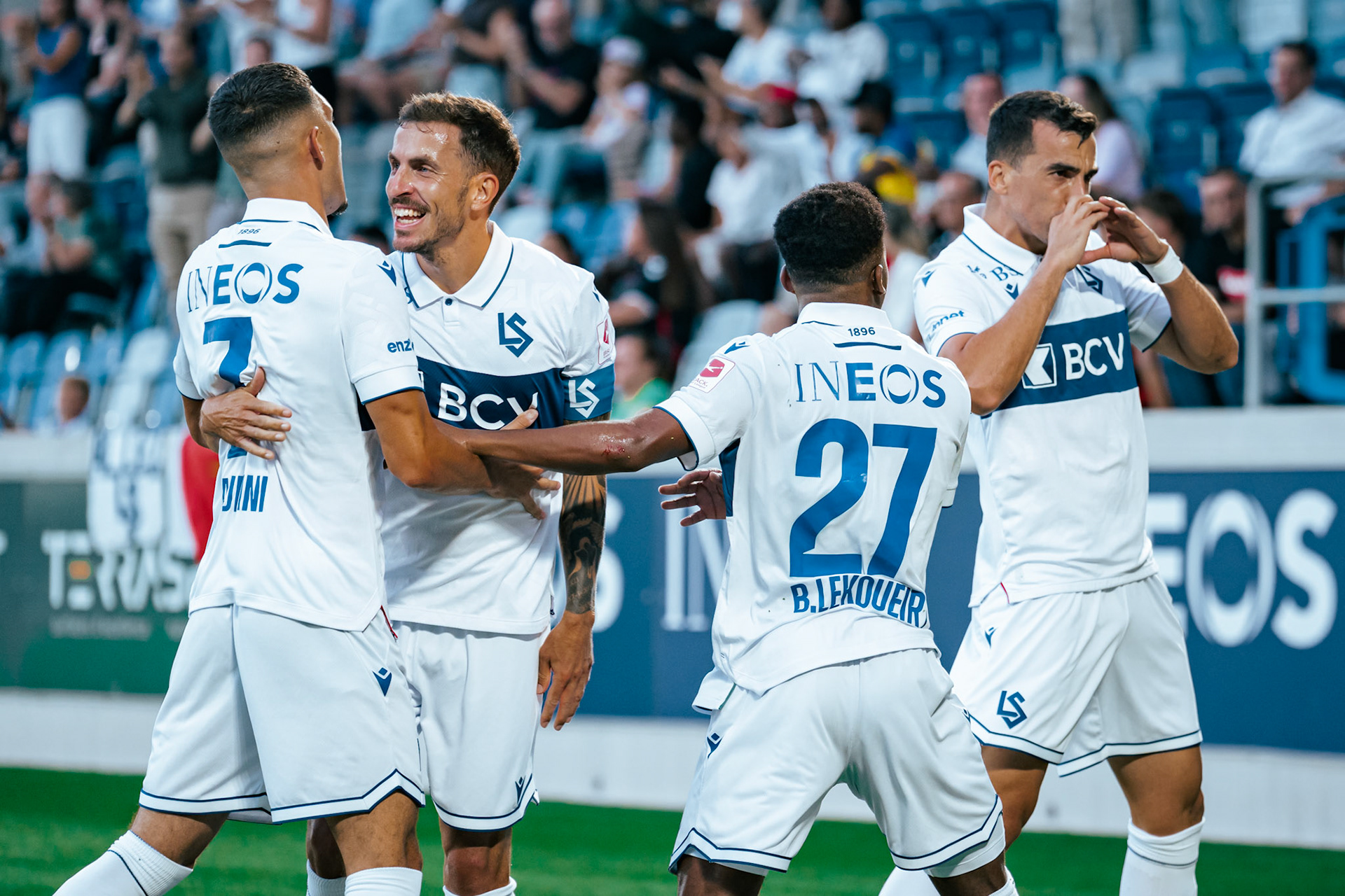 Lausanne-Sport - Vardar Skopje au Stade de la Tuilière. (Christian António/LibsVisuals.com)