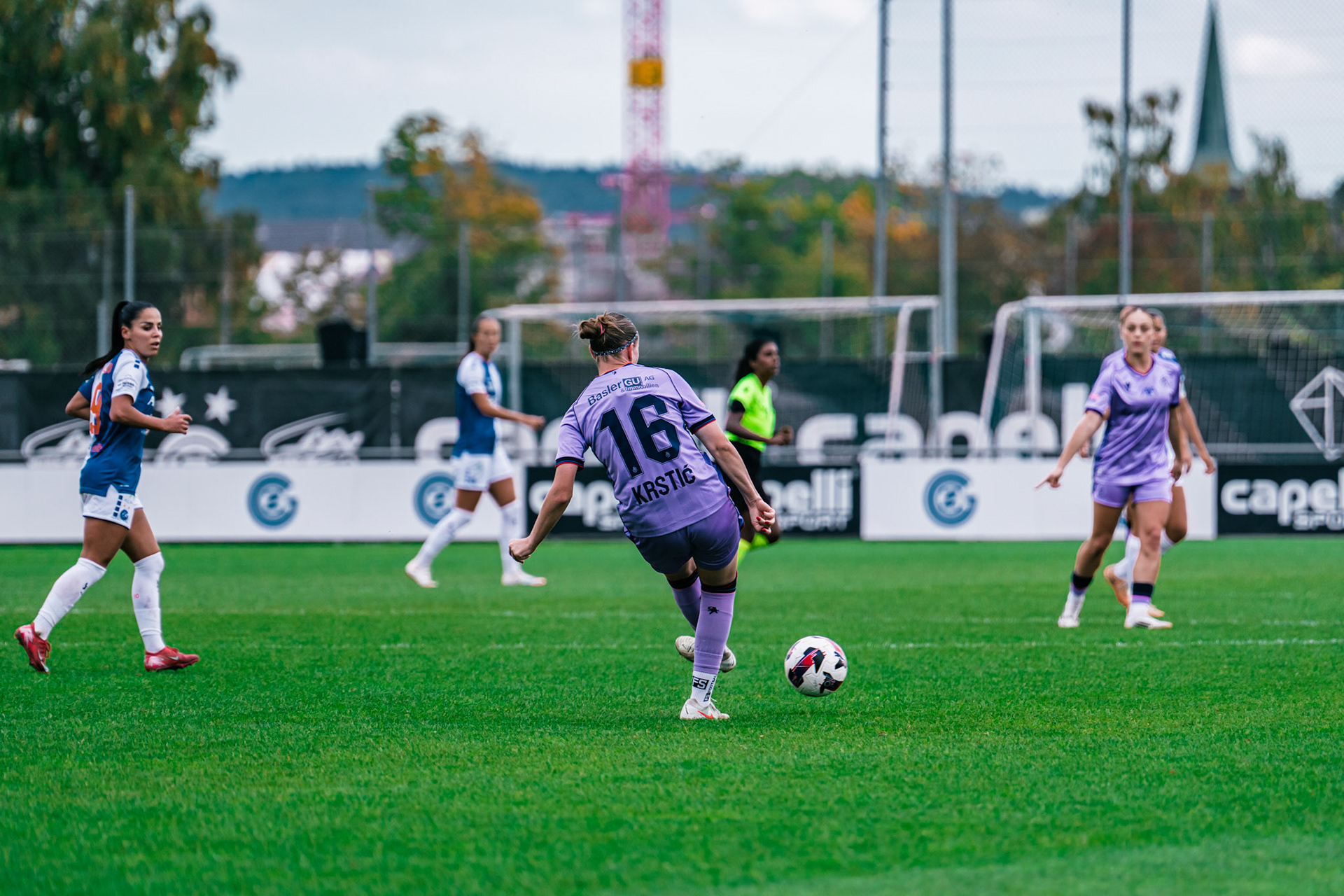 Match de l’AXA Women’s Super League opposant GC Frauenfussball et FC Basel 1893 au GC/Campus, Niederhasli (Platz 1). (Christian António/LibsVisuals.com)