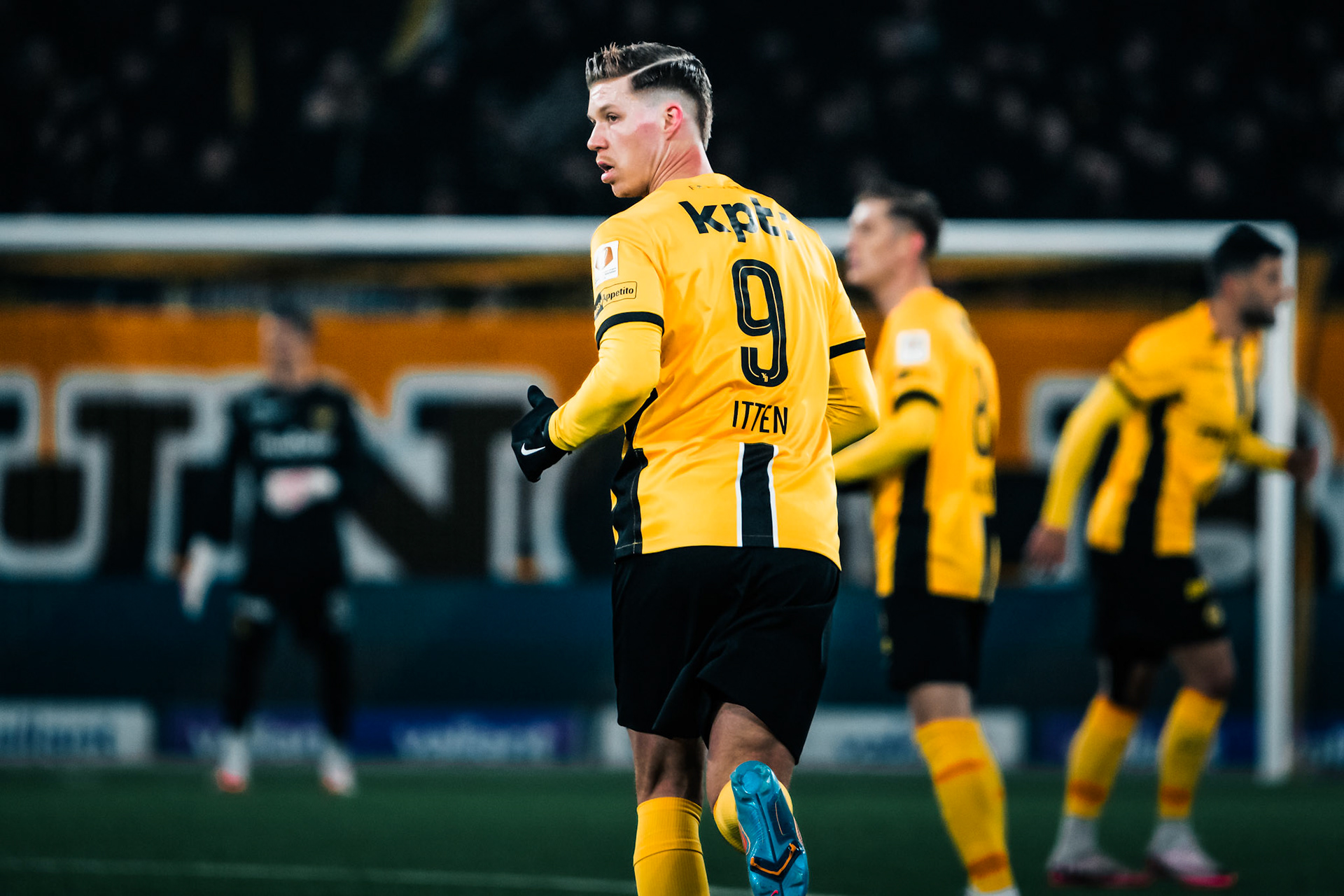 Cedric Itten, Attaquant du BSC Young Boys lors du match entre BSC Young Boys et FC Winterthur au Stadion Wankdorf. (Christian António/LibsVisuals.com)
