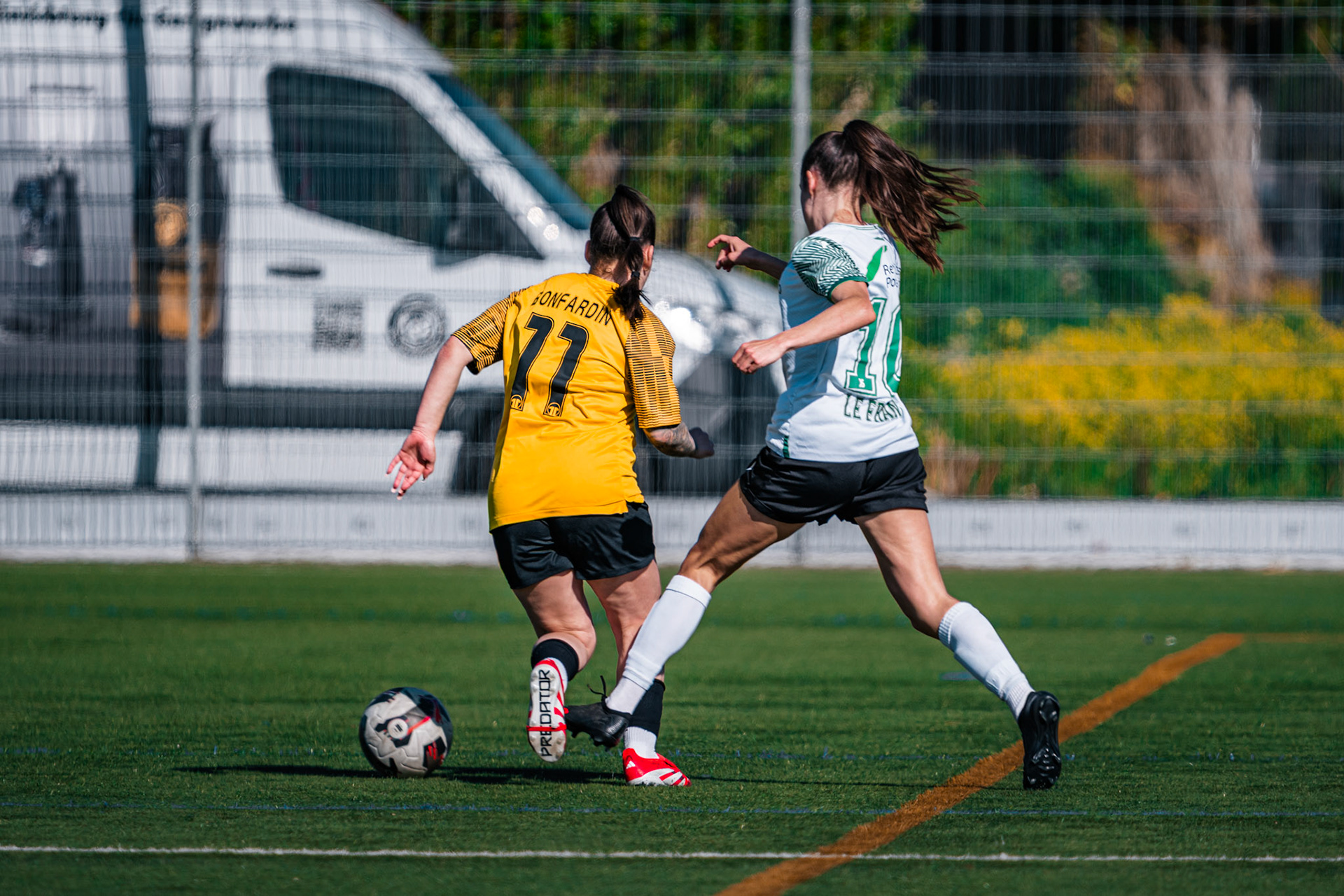 FC Schlieren et Yverdon Sport FC au Zelgli. (Christian António/LibsVisuals.com)