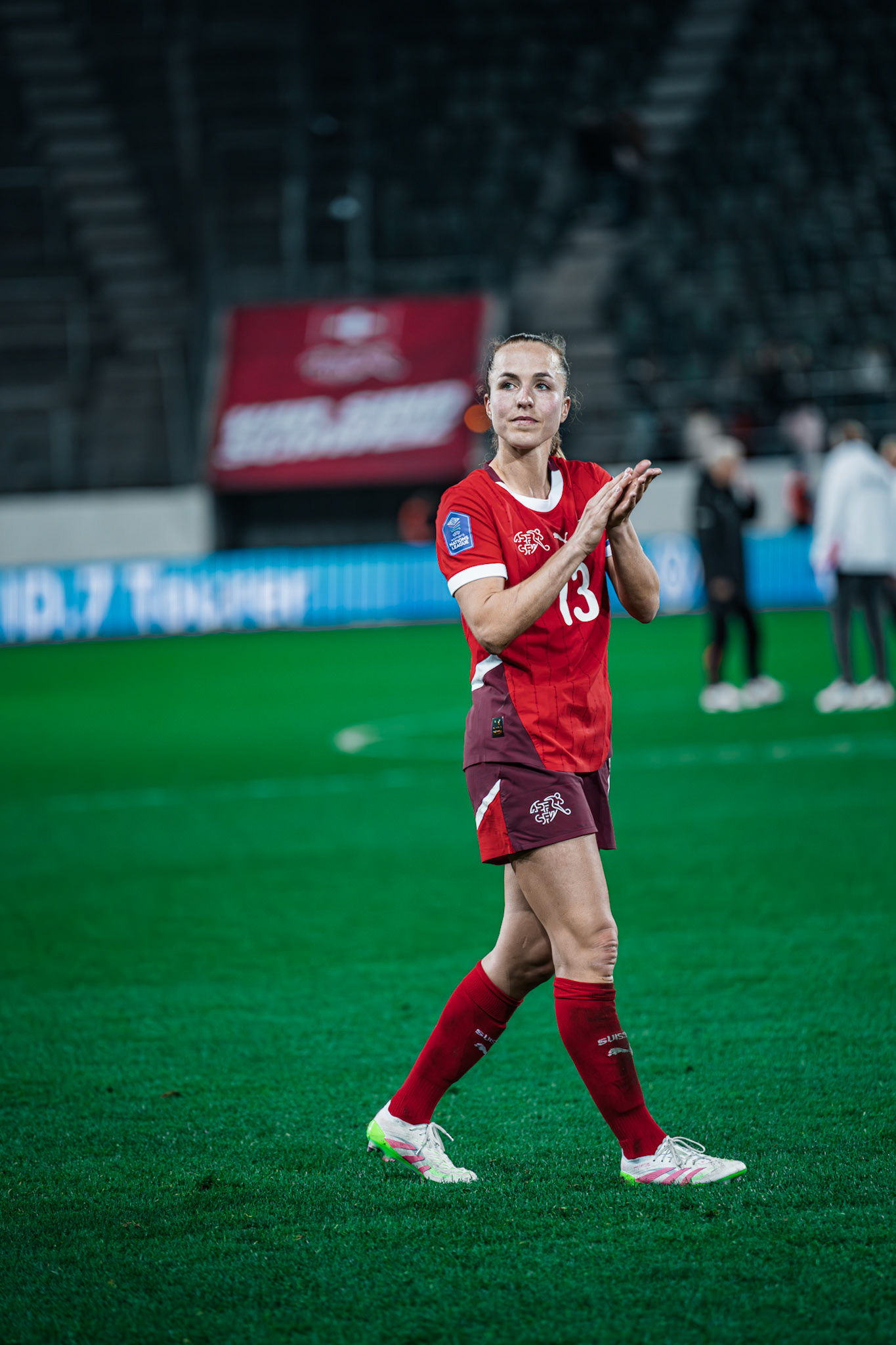 UEFA Women’s Nations League Suisse - France au Kybunpark. (Christian António/LibsVisuals.com)