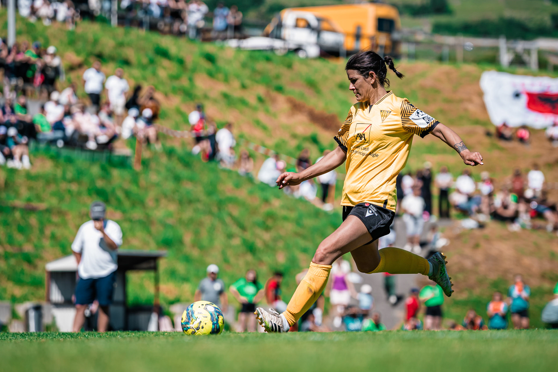 FC Aigle - FC Echallens Région I au Stade des Ruvines. (Christian António/LibsVisuals.com)